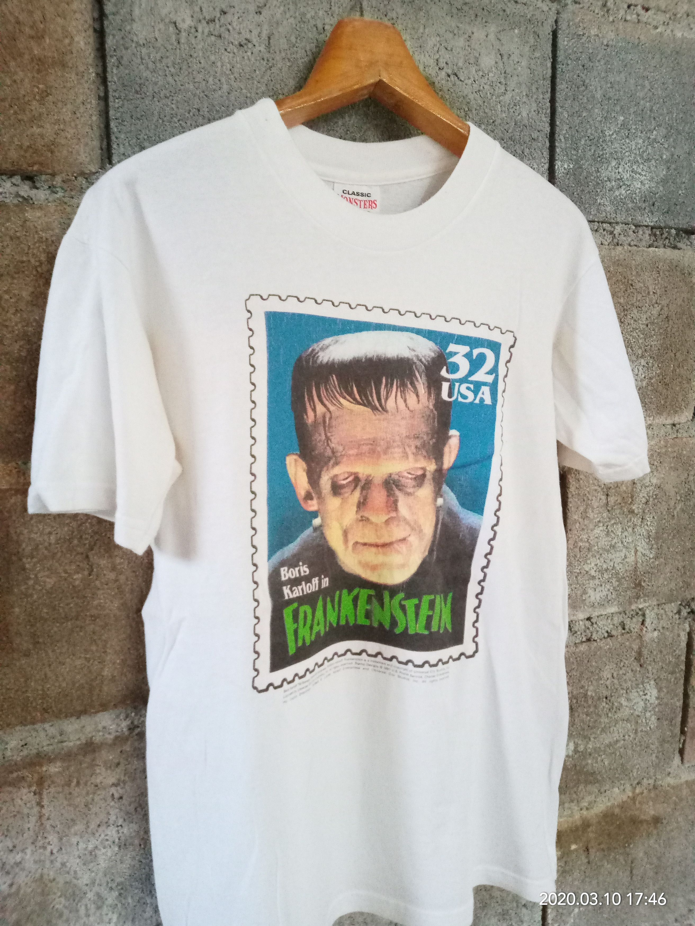 Universal Studios Vintage 90s Movie Frankenstein Adam Family Universal studio Size US M / EU 48-50 / 2 - 5 Thumbnail