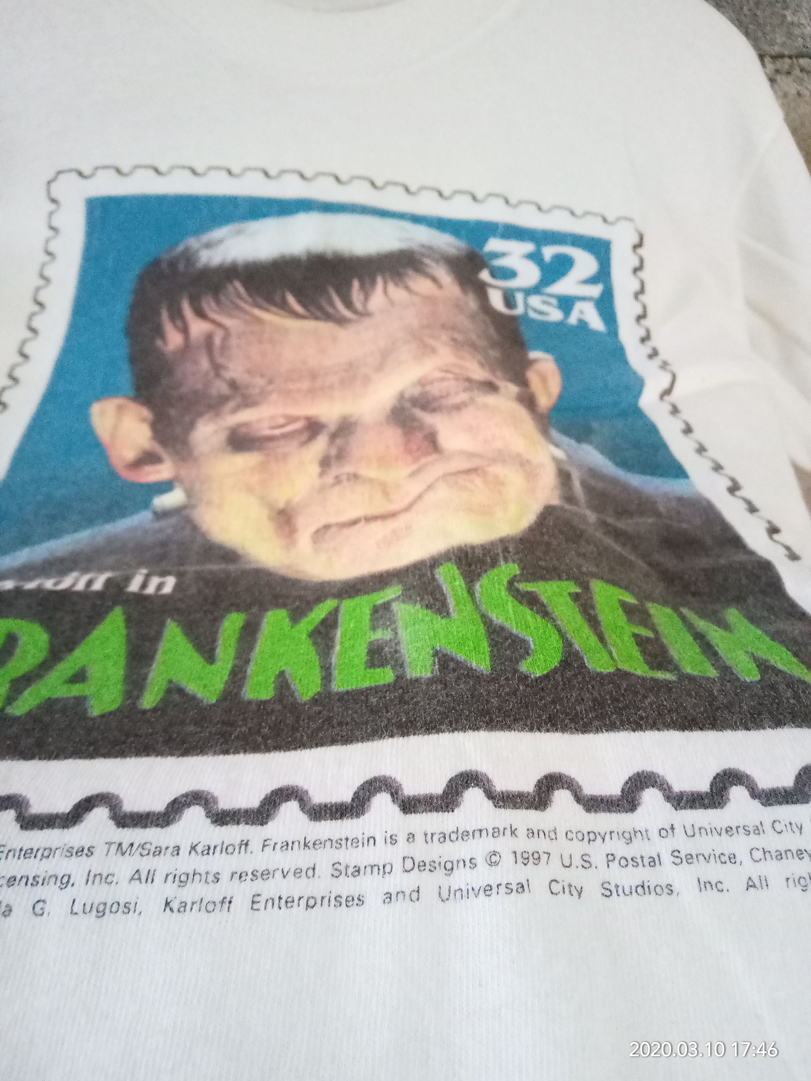 Universal Studios Vintage 90s Movie Frankenstein Adam Family Universal studio Size US M / EU 48-50 / 2 - 3 Thumbnail