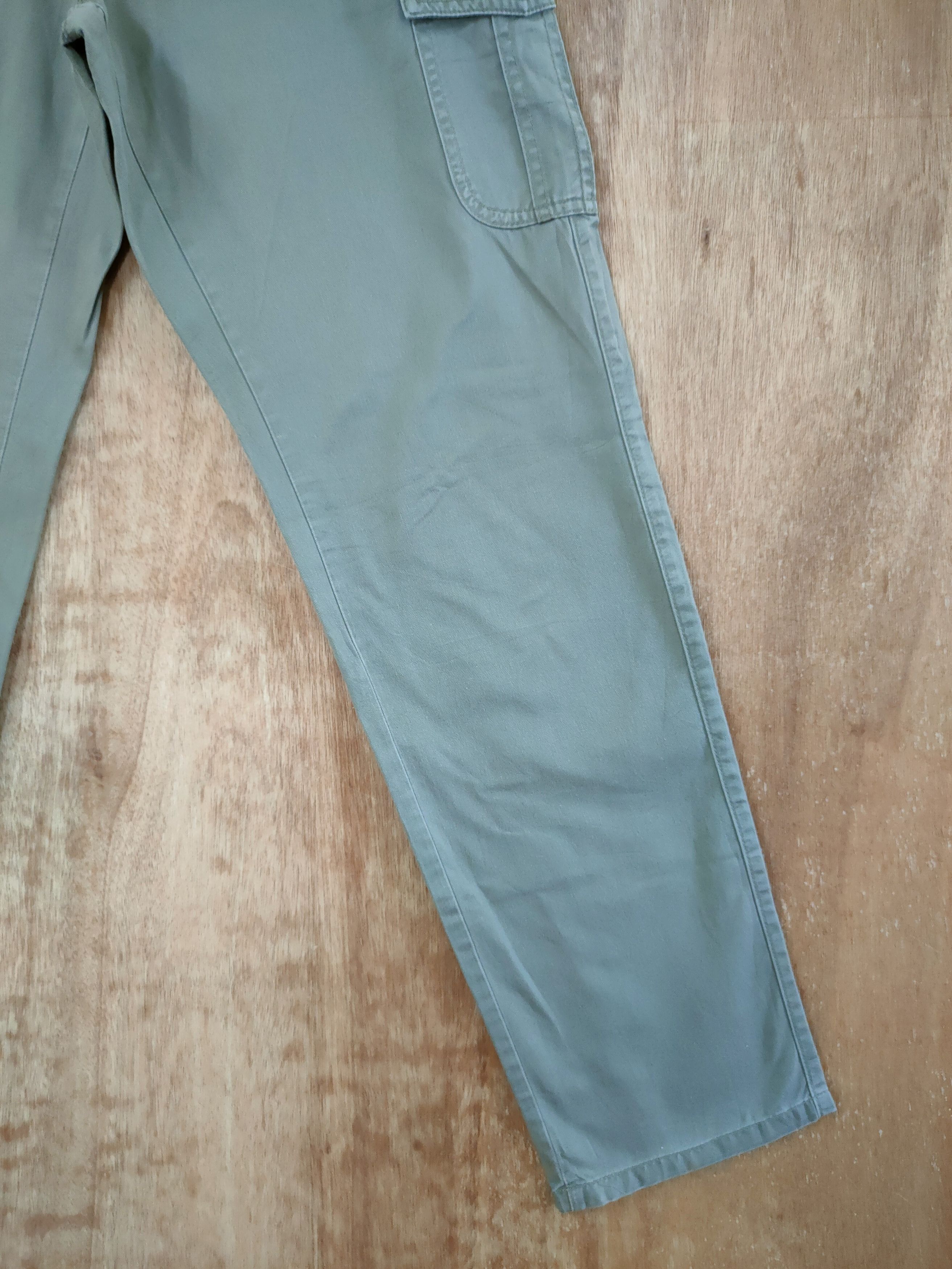 Japanese Brand DLL Japan tactical grey multi pocket cargo pants #861 Size US 28 / EU 44 - 2 Thumbnail