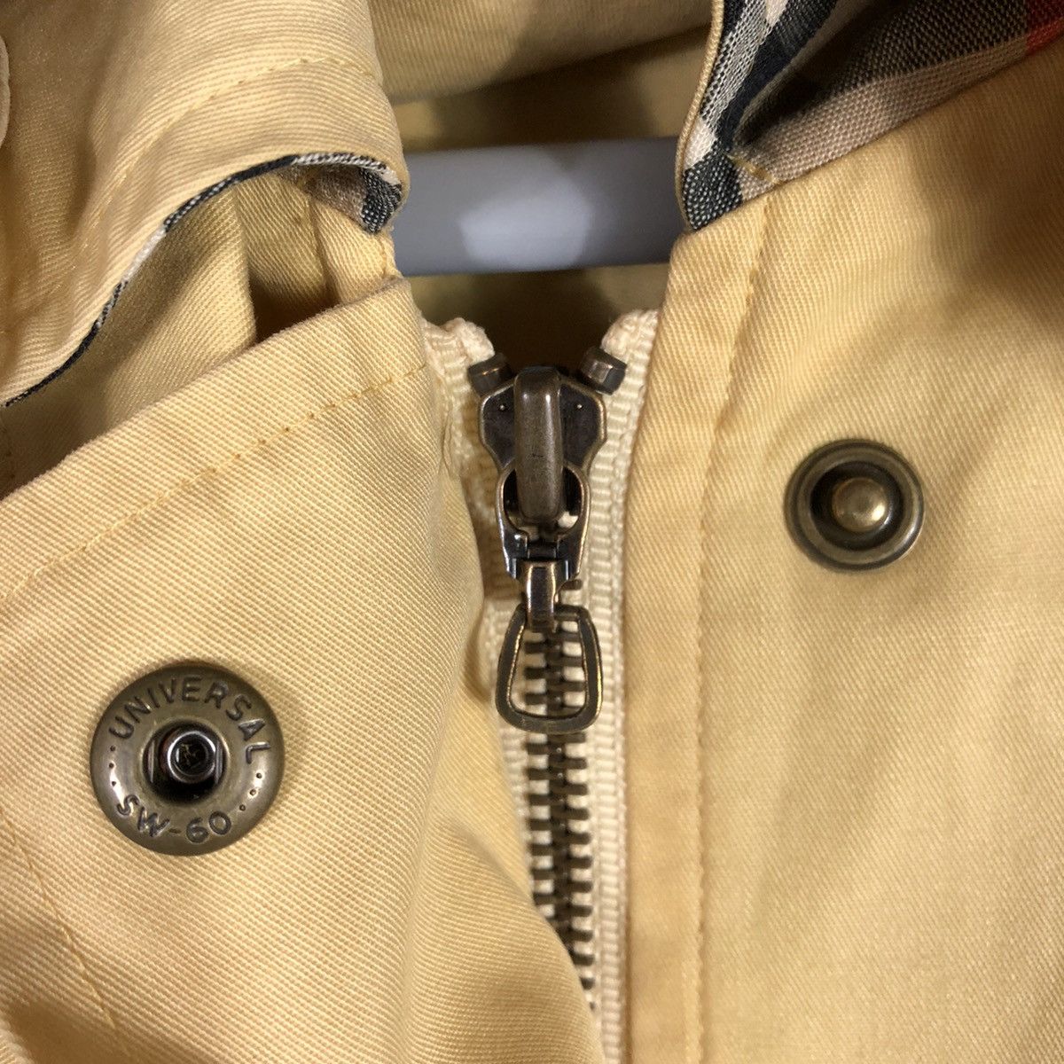 Burberry 🔥OG🔥Pick🔥90s Burberrys Nova Check Casual Hoodie Light Jacket Size US M / EU 48-50 / 2 - 14 Thumbnail