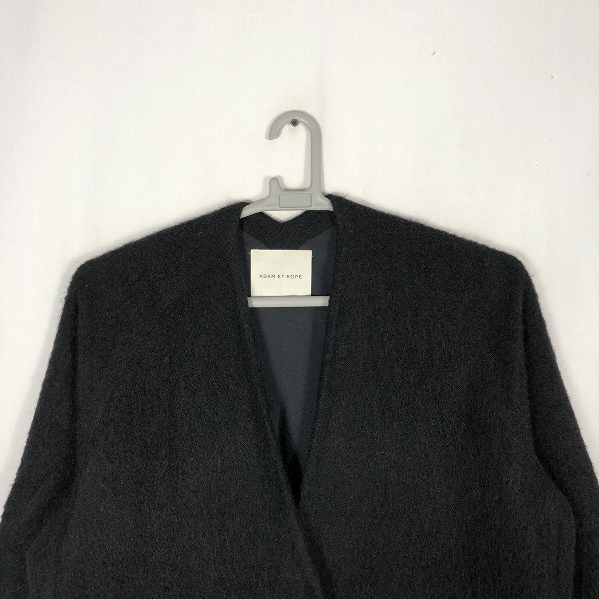 ADAM ET ROPE × Designer 🔥OG🔥Adam Et Rope Single Button Wool Mohair Heavy Long Coat Size US L / EU 52-54 / 3 - 2 Thumbnail