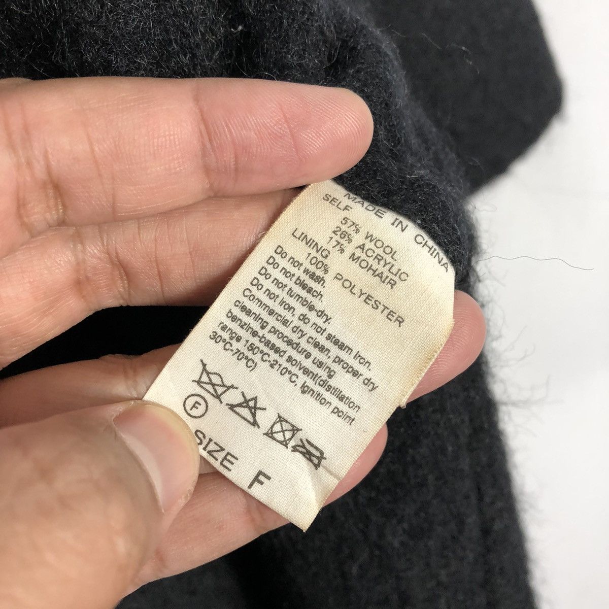 ADAM ET ROPE × Designer 🔥OG🔥Adam Et Rope Single Button Wool Mohair Heavy Long Coat Size US L / EU 52-54 / 3 - 12 Thumbnail