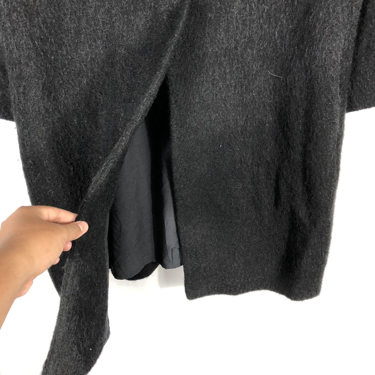 ADAM ET ROPE × Designer 🔥OG🔥Adam Et Rope Single Button Wool Mohair Heavy Long Coat Size US L / EU 52-54 / 3 - 10 Thumbnail