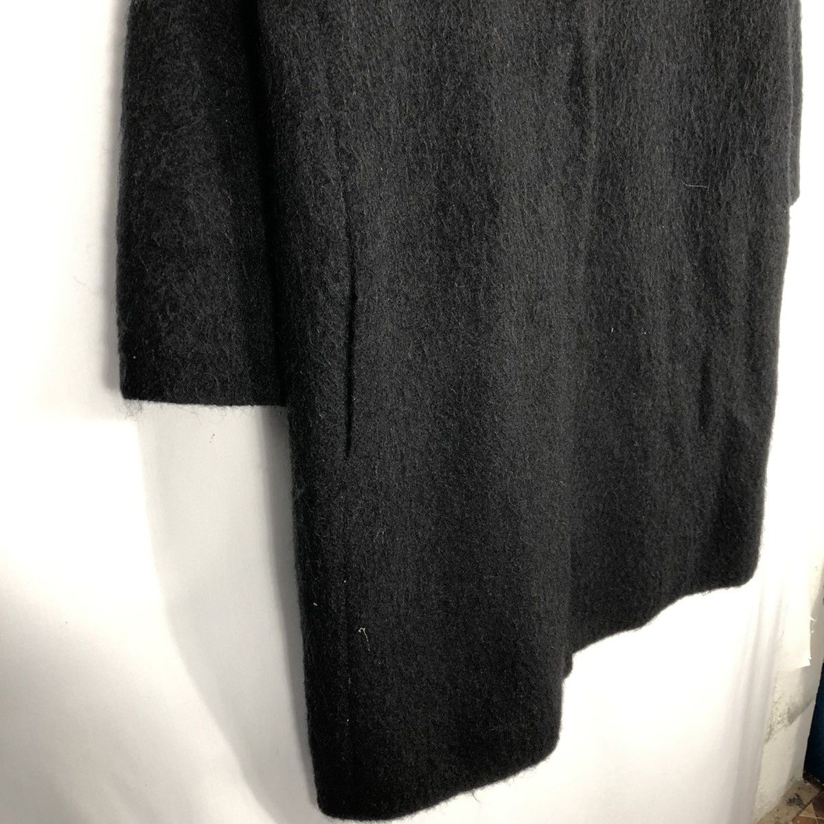 ADAM ET ROPE × Designer 🔥OG🔥Adam Et Rope Single Button Wool Mohair Heavy Long Coat Size US L / EU 52-54 / 3 - 8 Thumbnail