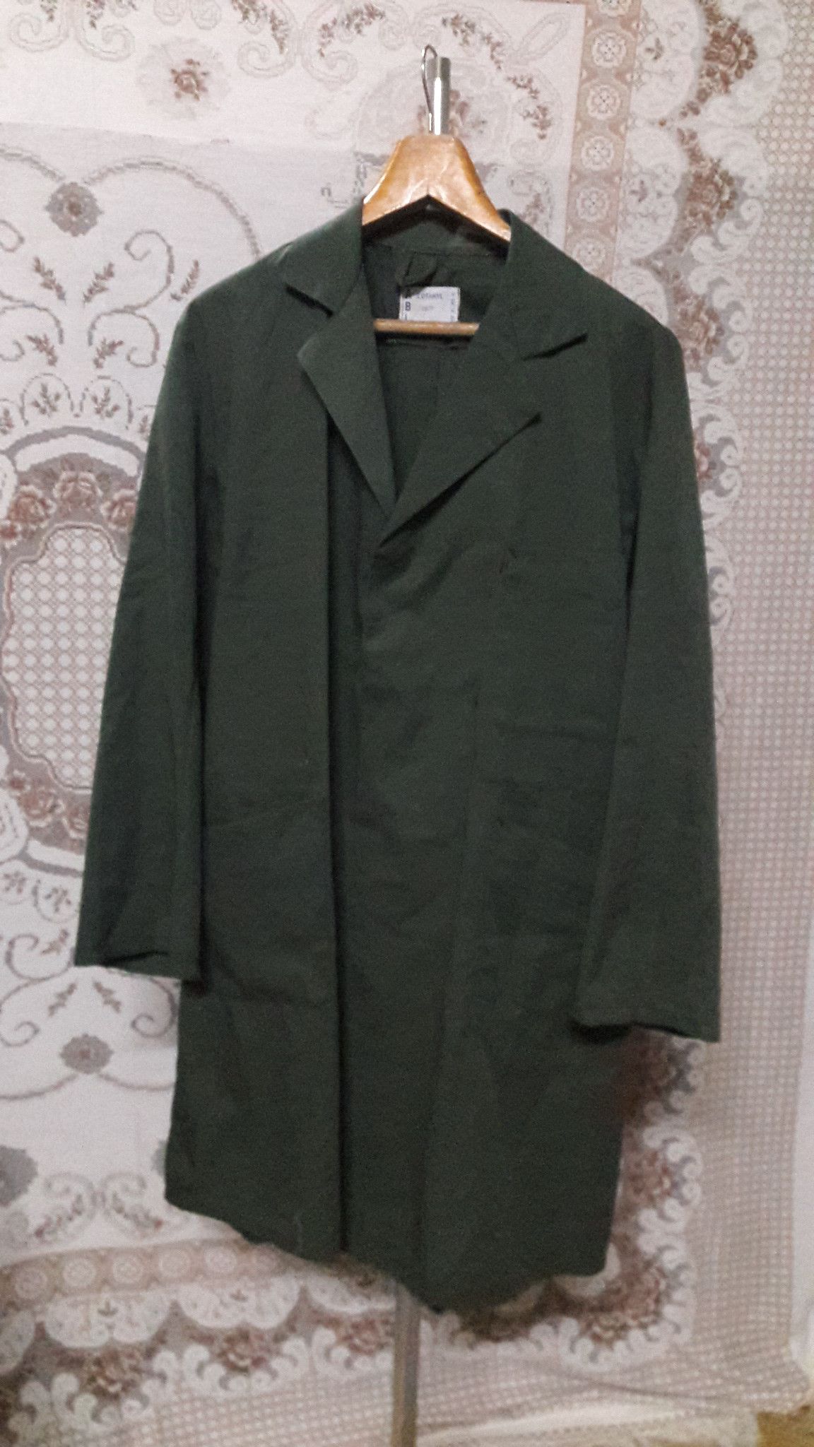 Vintage 70s Vtg ABL Cotanyl Europe Military Mechanic Trench coat Size US M / EU 48-50 / 2 - 2 Thumbnail