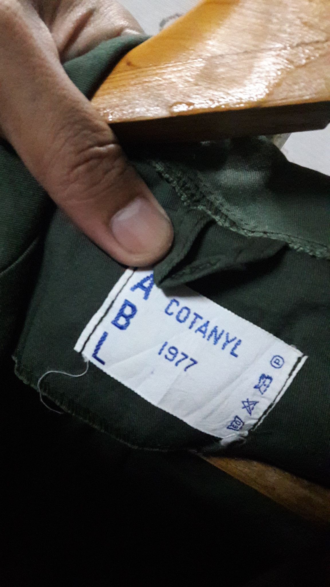 Vintage 70s Vtg ABL Cotanyl Europe Military Mechanic Trench coat Size US M / EU 48-50 / 2 - 4 Thumbnail