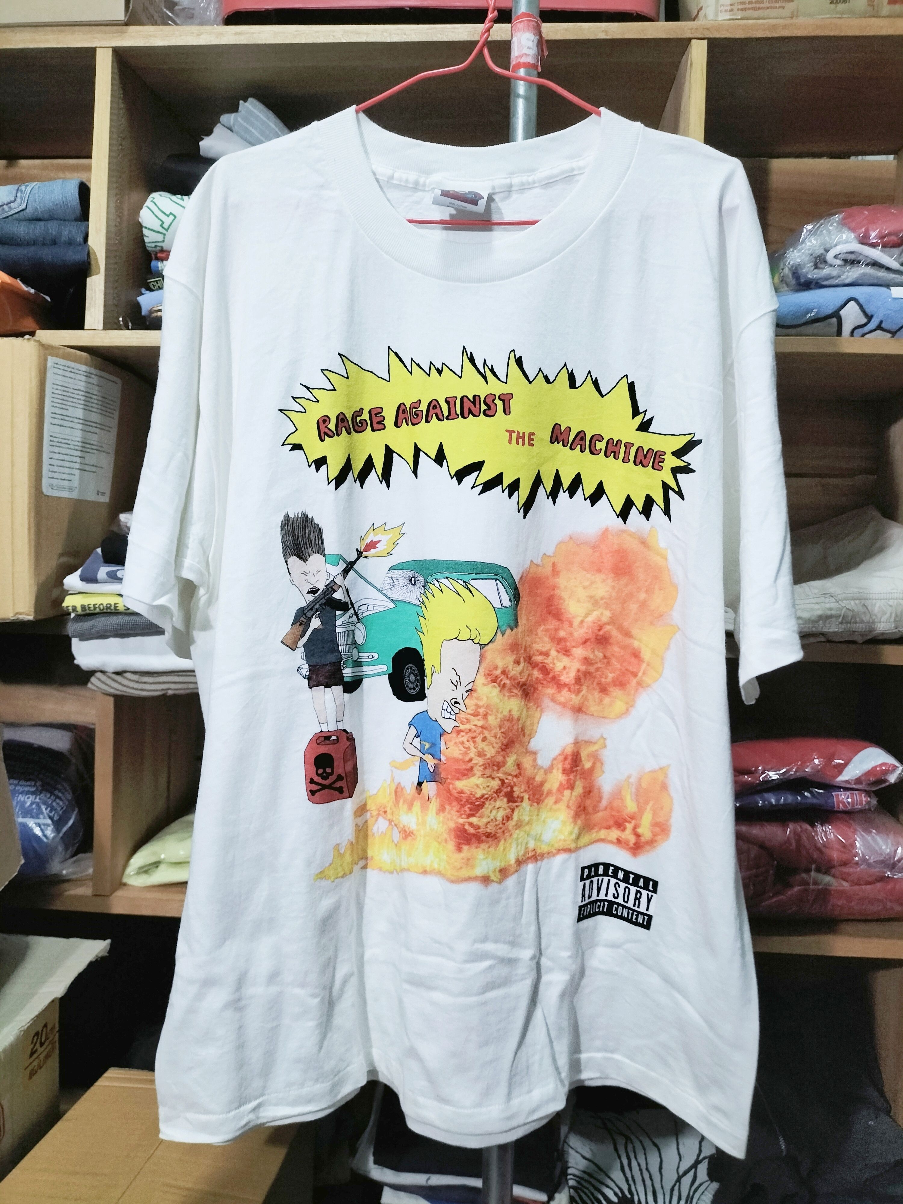 Band Tees × Rage Against The Machine × Vintage Vintage 90s Rage Against ...