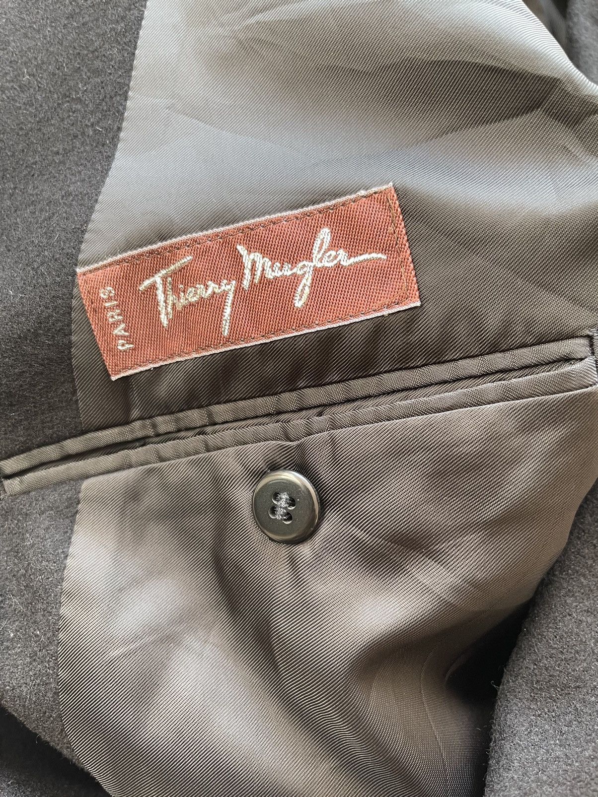 Thierry Mugler Thierry Mugler Wool Avantgarde Jacket Coat Size US M / EU 48-50 / 2 - 5 Thumbnail