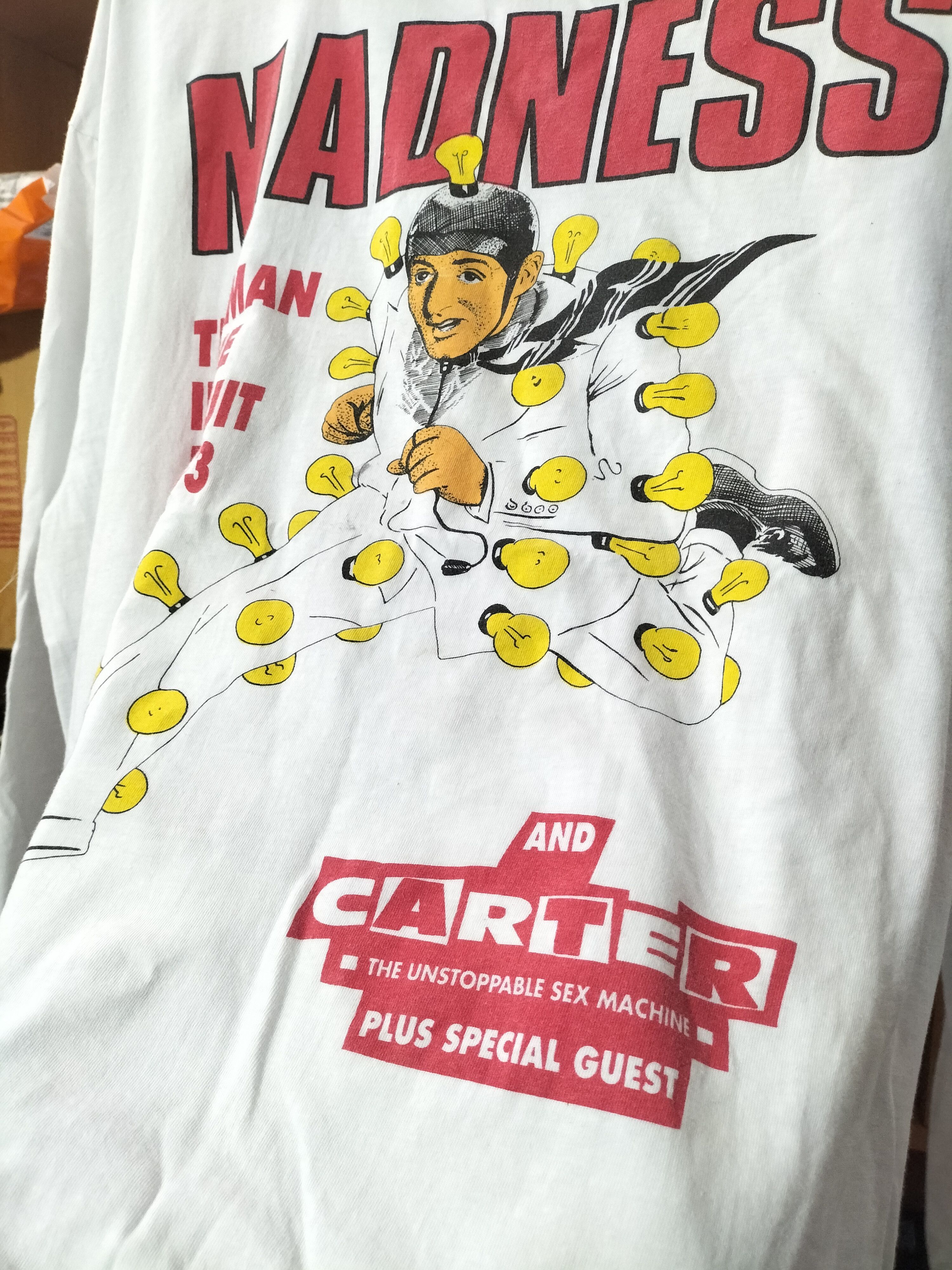 Vintage Vintage 90s Madness Tour 1993 RARE X Carter Sex Machine Size US XL / EU 56 / 4 - 4 Thumbnail