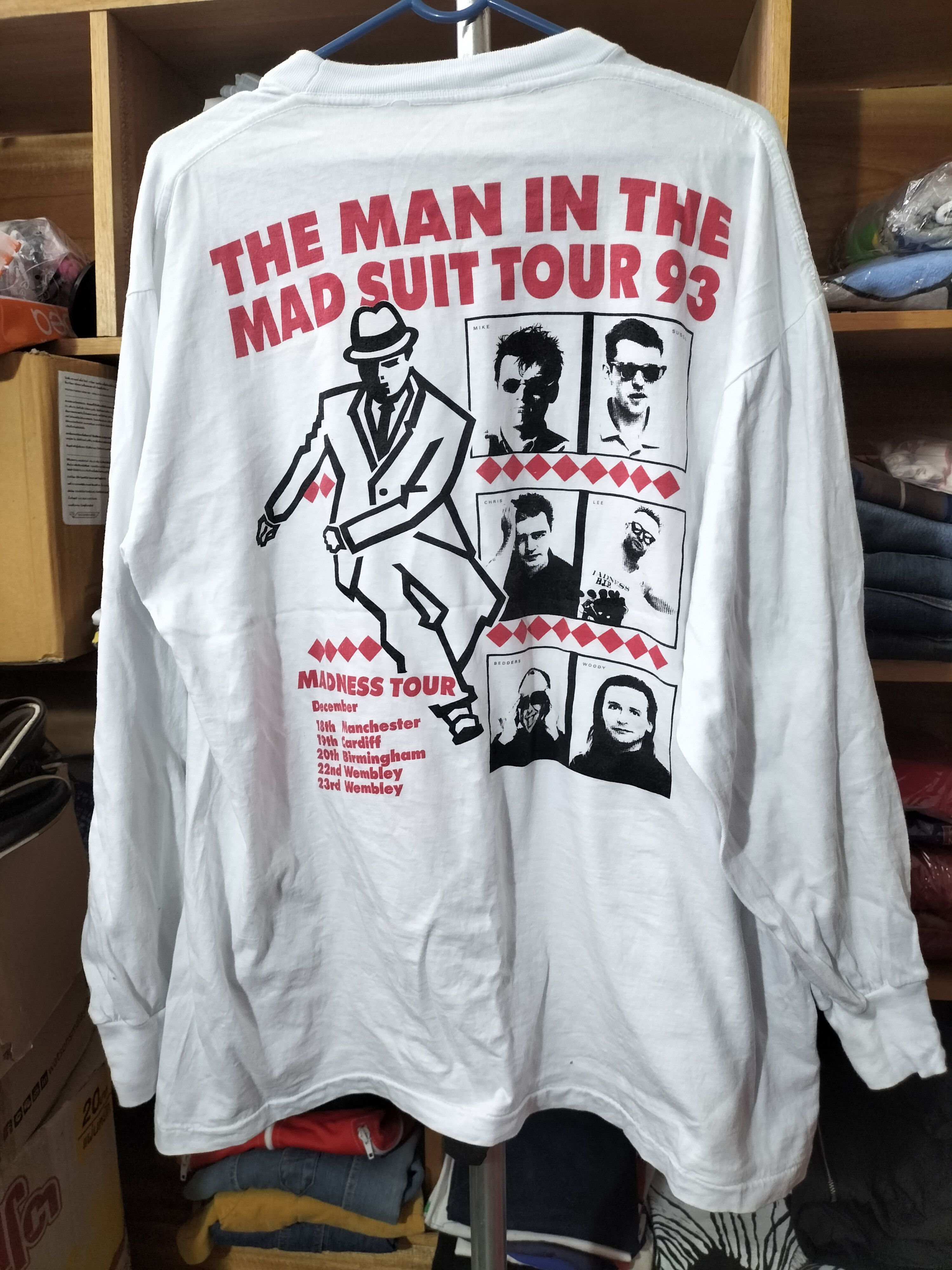 Vintage Vintage 90s Madness Tour 1993 RARE X Carter Sex Machine Size US XL / EU 56 / 4 - 2 Thumbnail