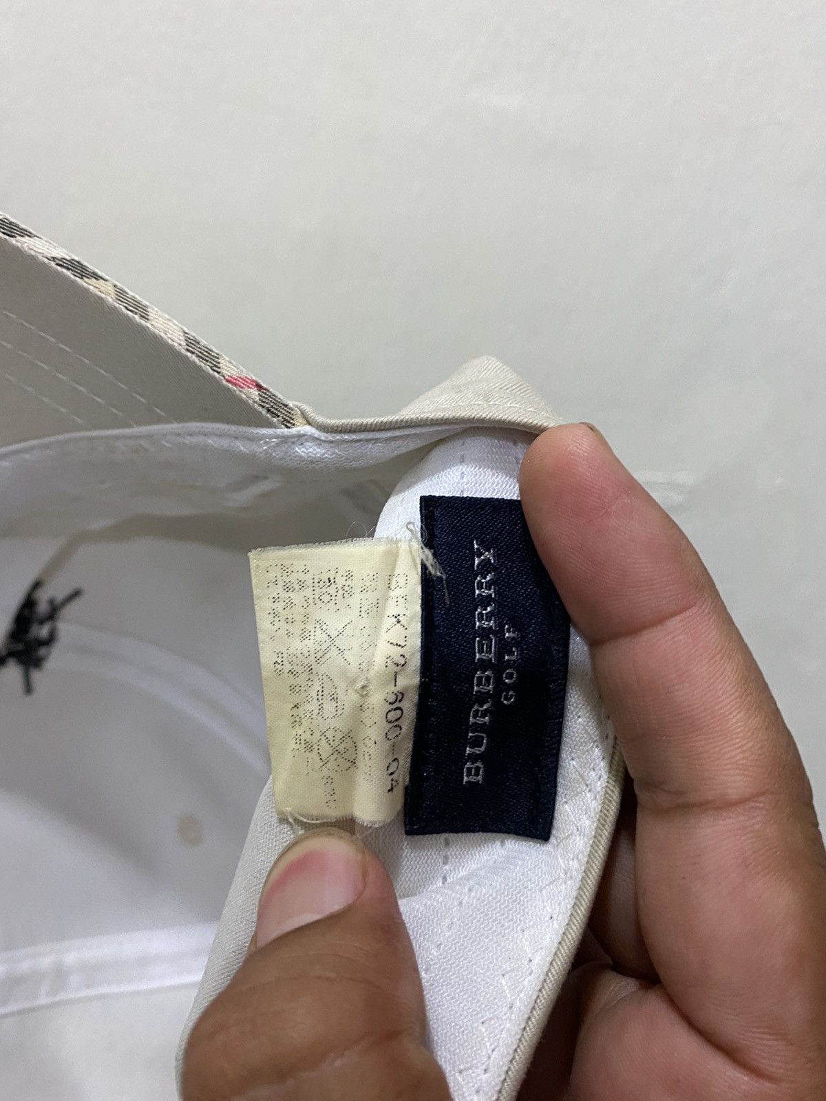 Burberry VTG Burberry Polo Hat Size ONE SIZE - 6 Thumbnail