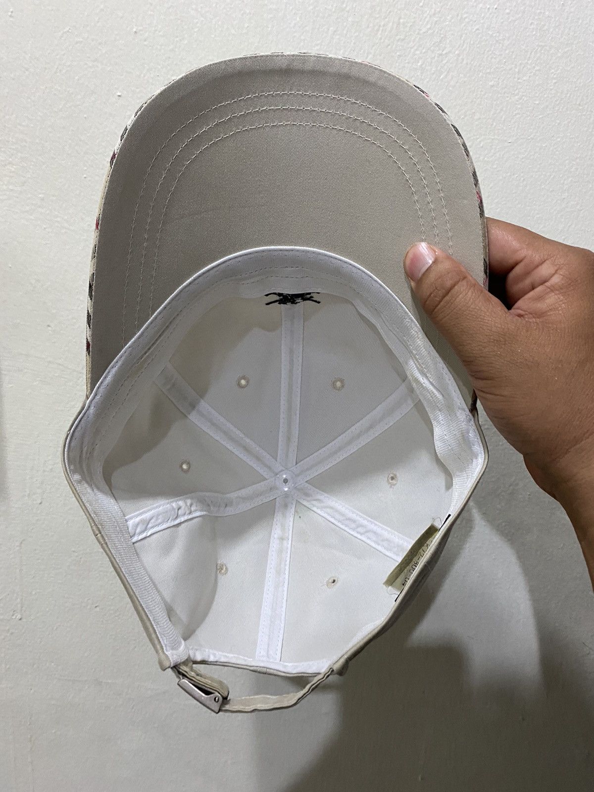 Burberry VTG Burberry Polo Hat Size ONE SIZE - 5 Thumbnail