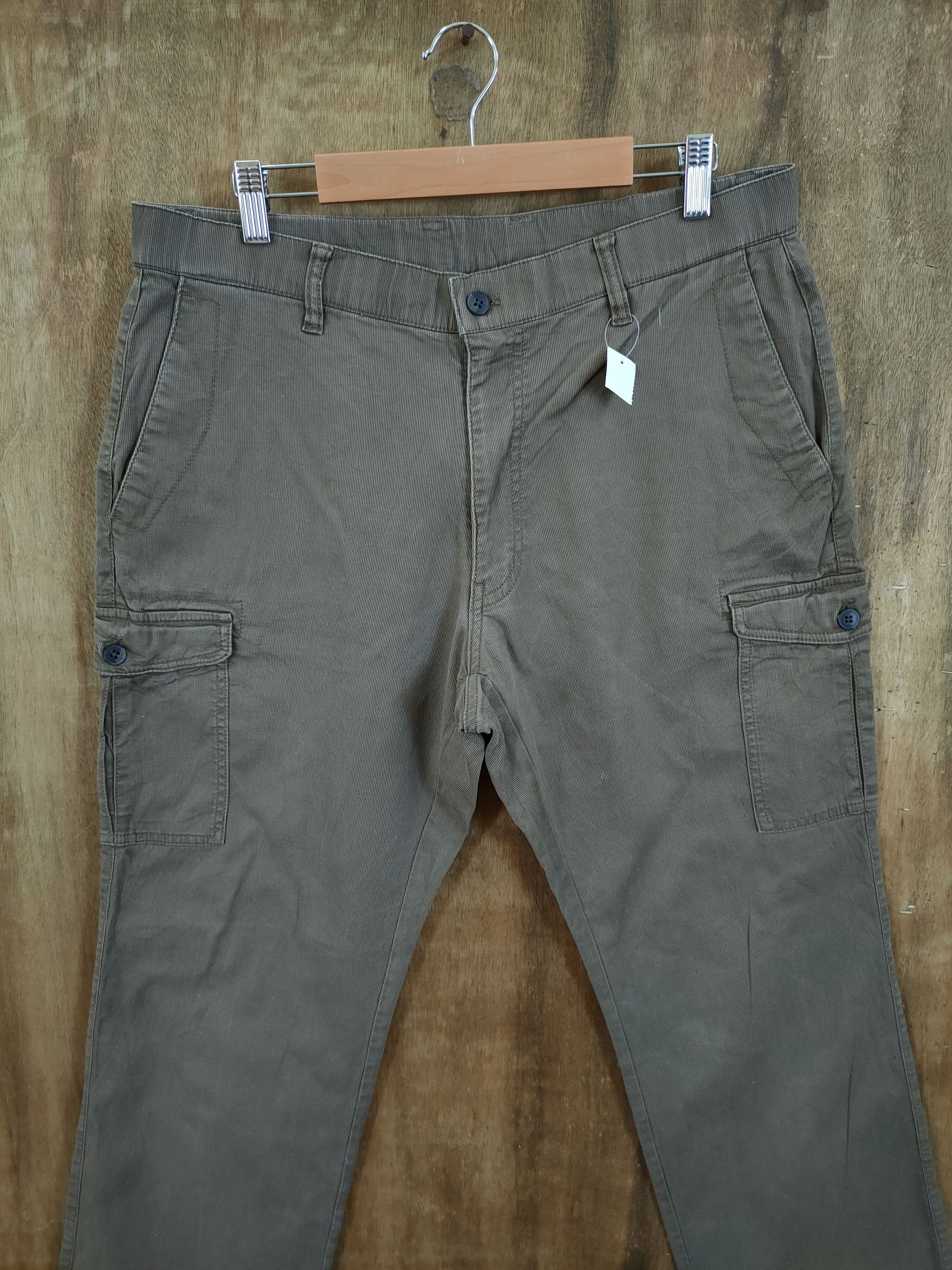 Japanese Brand DLL RENOMA multipocket tactical utility cargo pants #1323 Size US 34 / EU 50 - 4 Thumbnail