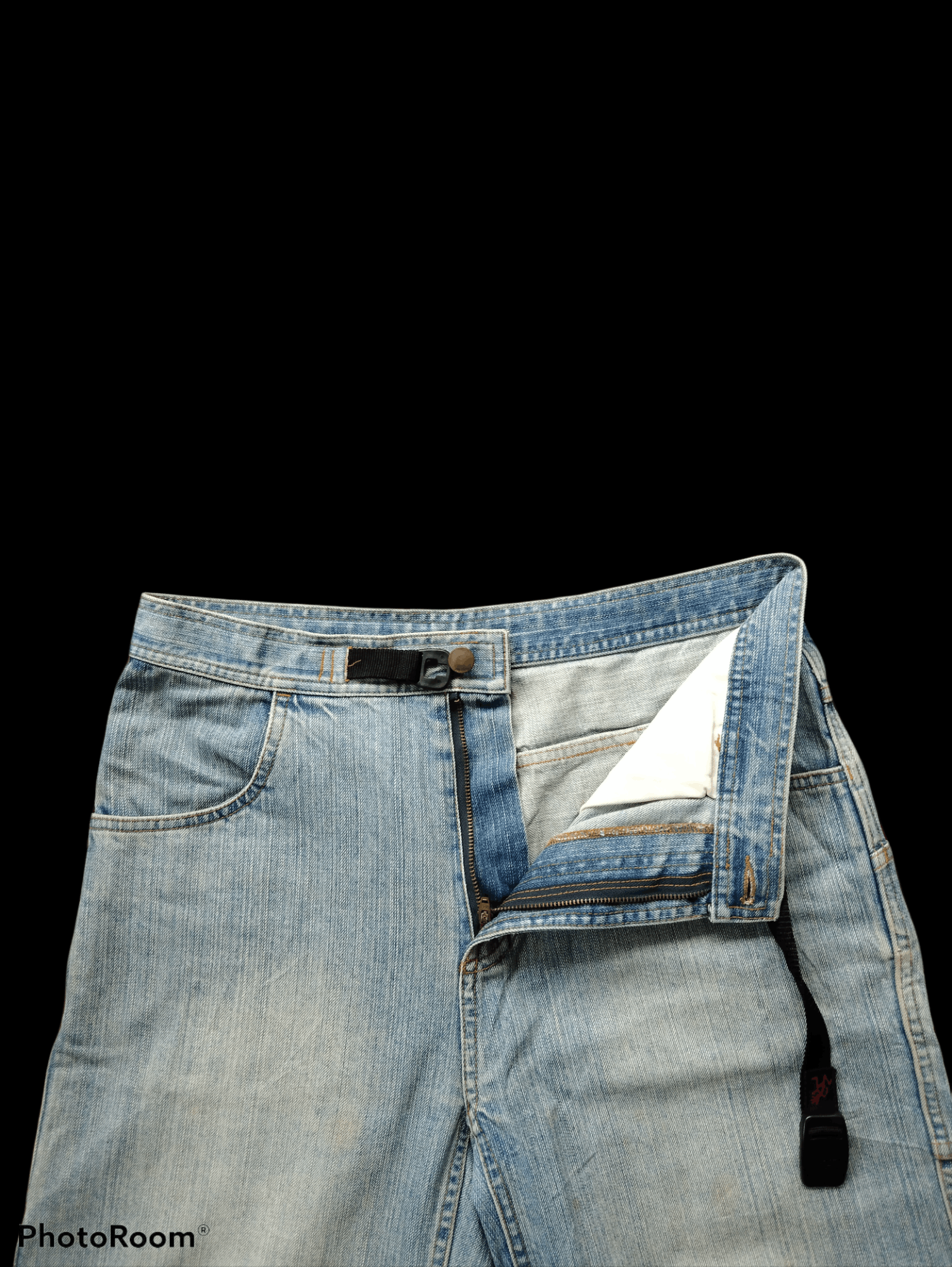 Gramicci × Japanese Brand GRAMICCI DISTRESSED STREETWEAR HIPHOP SHORT PANTS Size US 33 - 4 Thumbnail