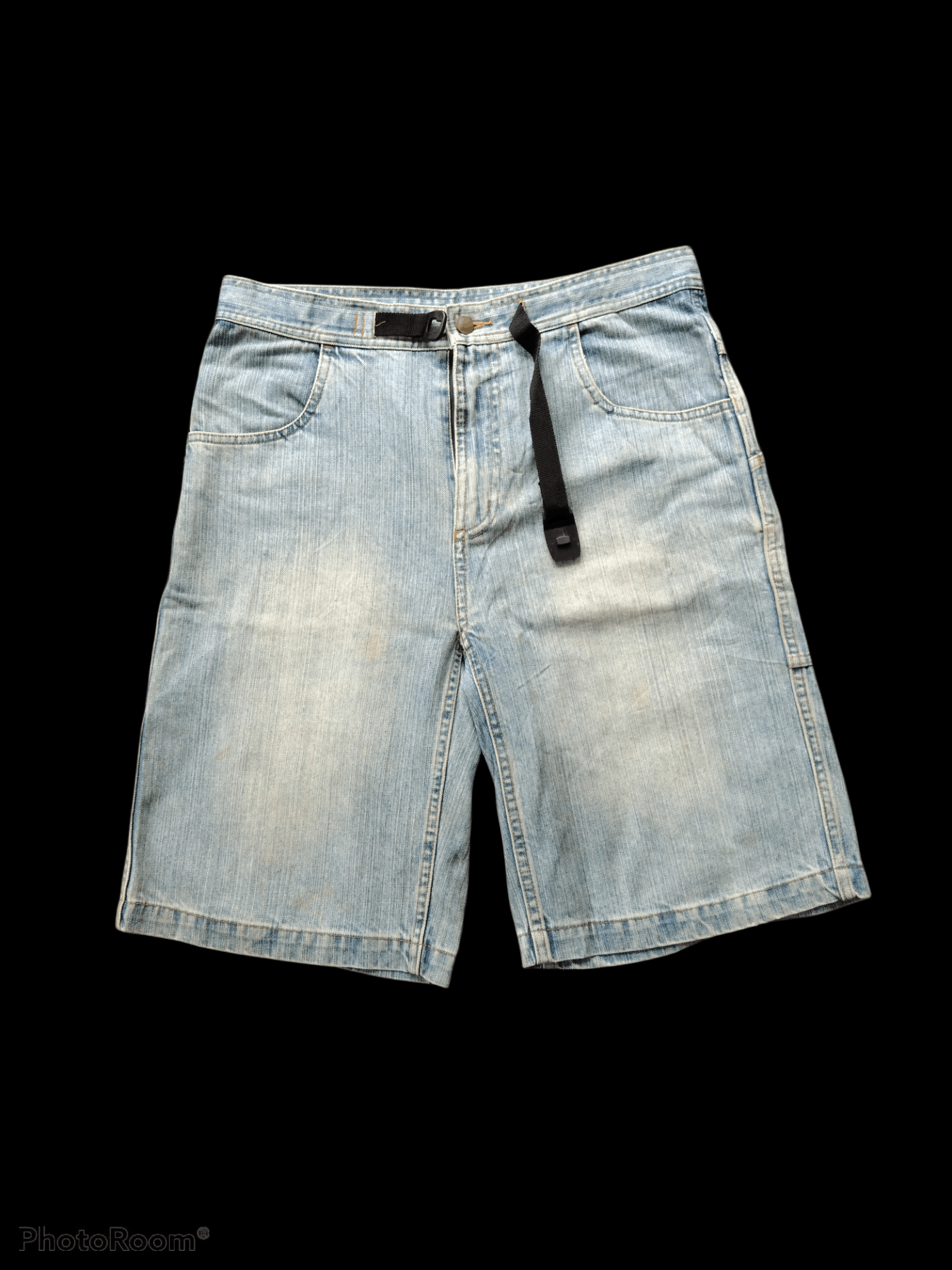 Gramicci × Japanese Brand GRAMICCI DISTRESSED STREETWEAR HIPHOP SHORT PANTS Size US 33 - 1 Thumbnail