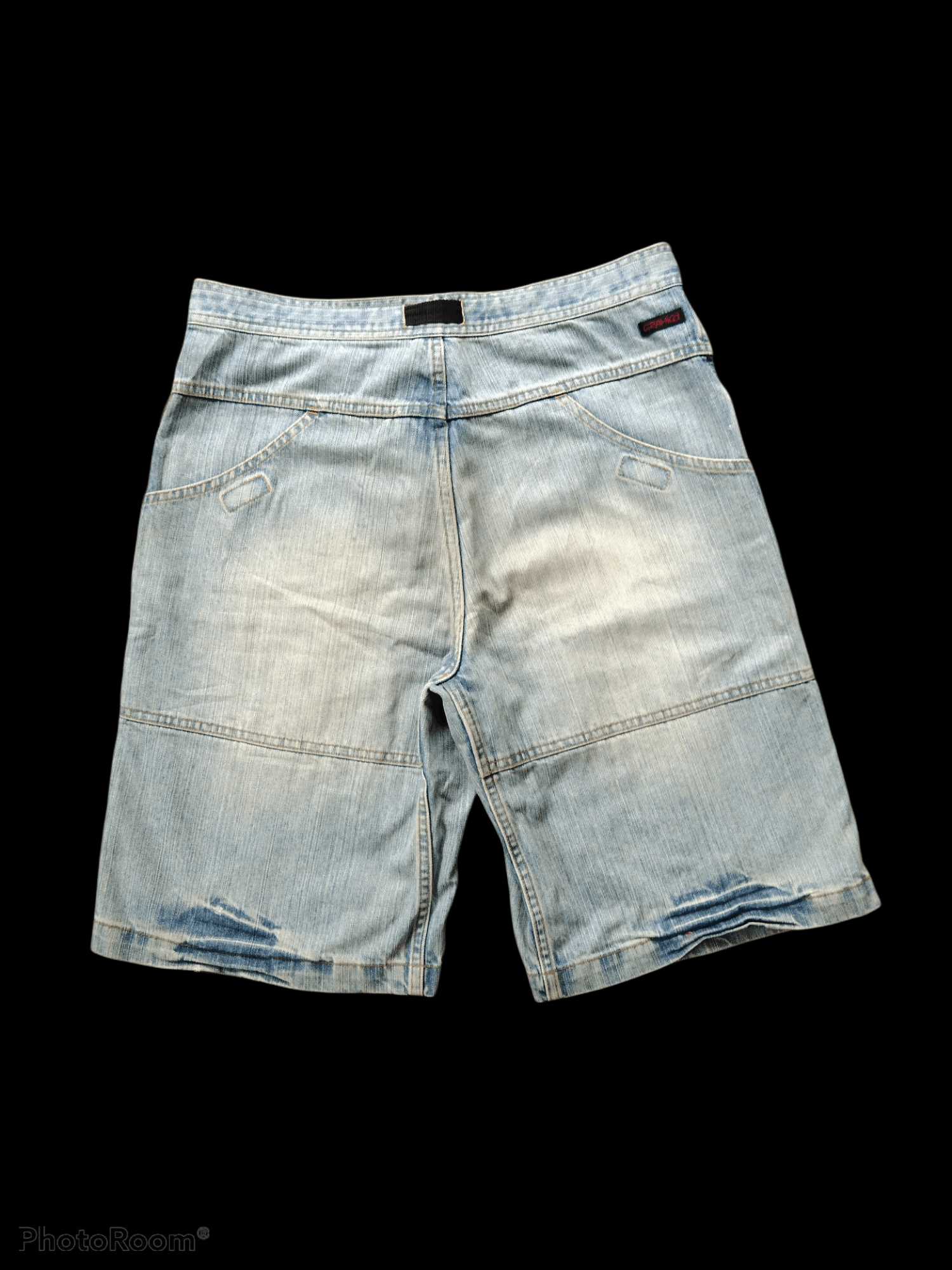 Gramicci × Japanese Brand GRAMICCI DISTRESSED STREETWEAR HIPHOP SHORT PANTS Size US 33 - 2 Thumbnail