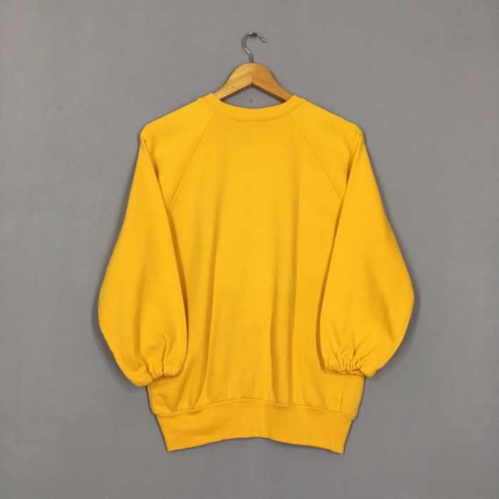 Vintage Vintage 90s Hillsdale Hornets Yellow Sweatshirt Size M | Grailed