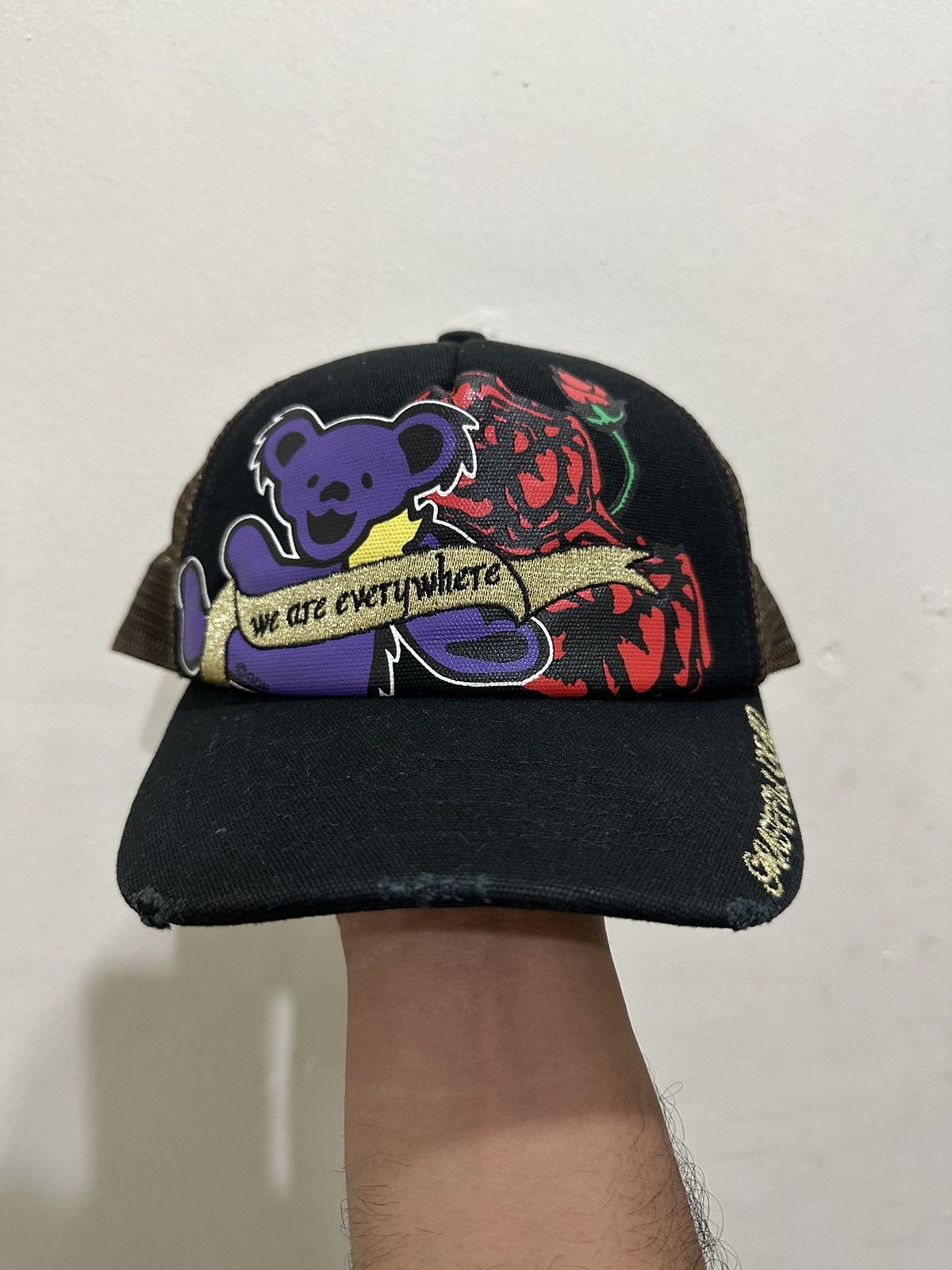 Grateful Dead VTG The Greatful Dead Embroid Trucked Hat Size ONE SIZE - 2 Thumbnail