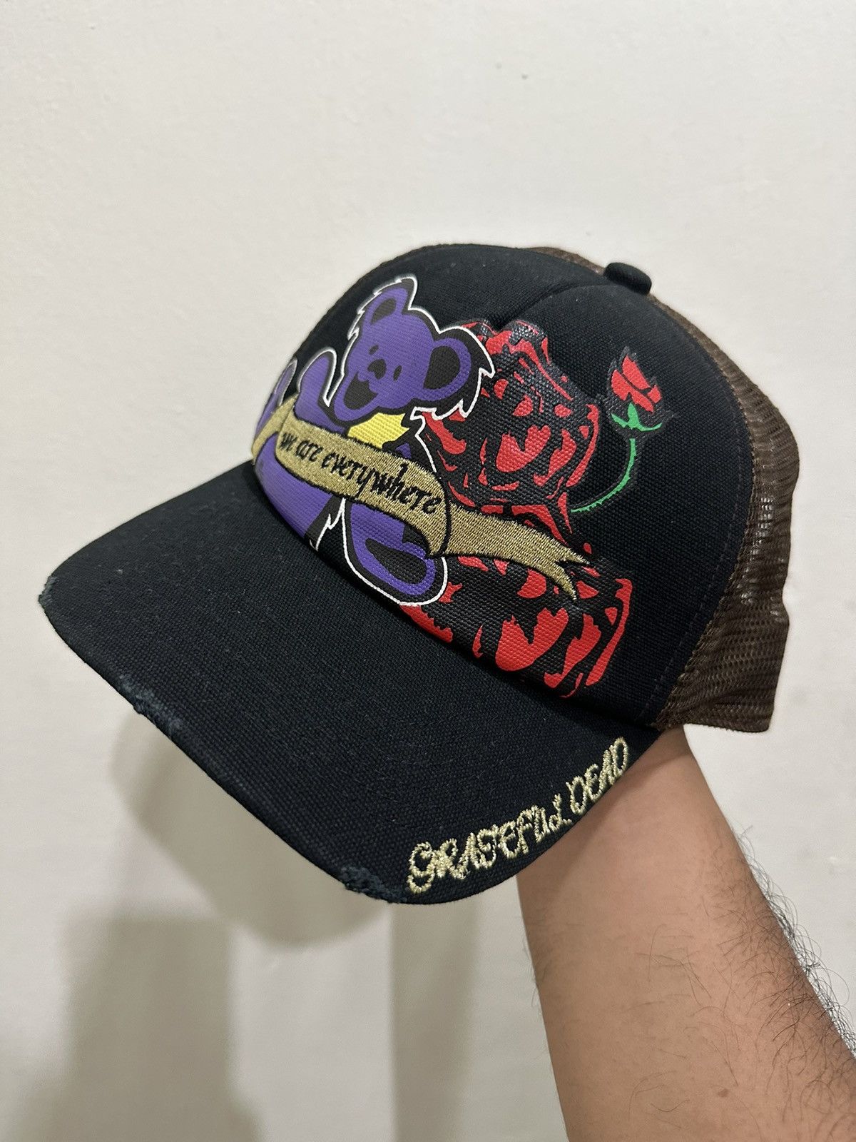 Grateful Dead VTG The Greatful Dead Embroid Trucked Hat Size ONE SIZE - 1 Thumbnail