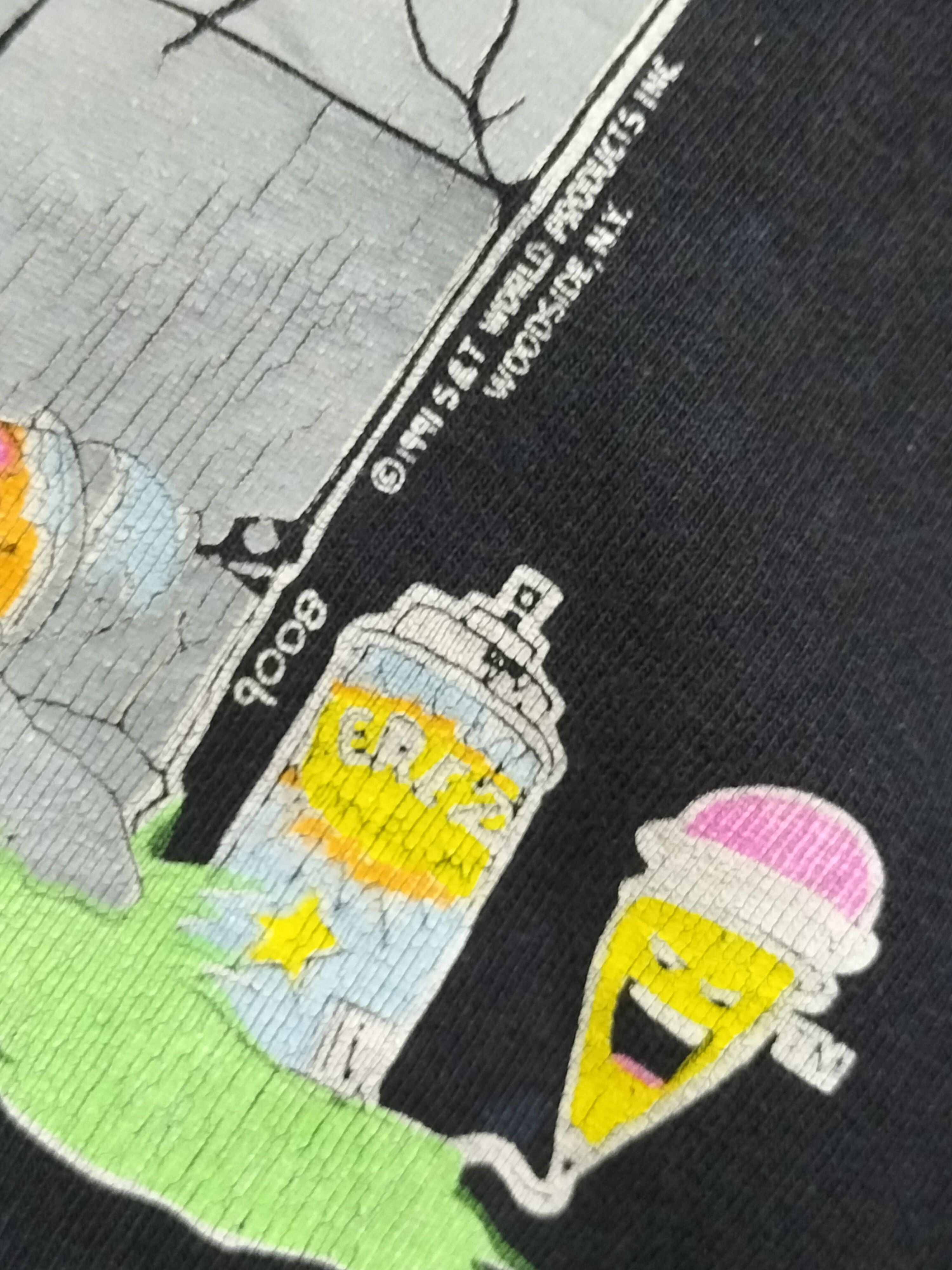 Vintage Vintage 90s New York City Wall Street Arts Distressed 1991 Size US L / EU 52-54 / 3 - 9 Thumbnail