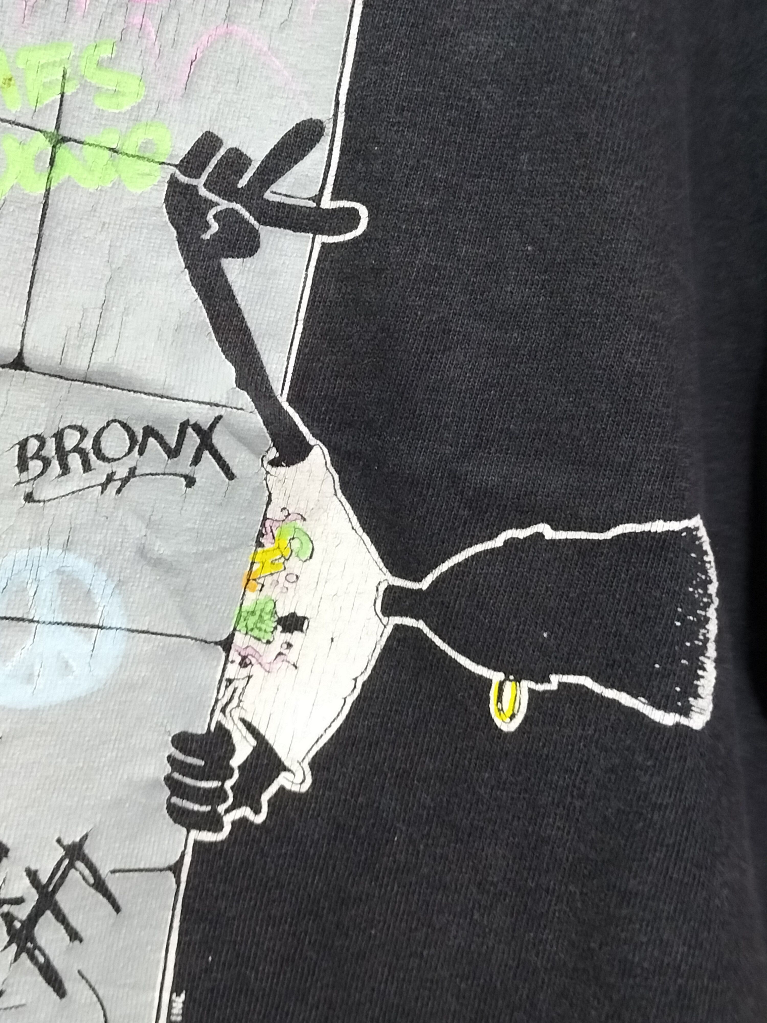 Vintage Vintage 90s New York City Wall Street Arts Distressed 1991 Size US L / EU 52-54 / 3 - 7 Thumbnail