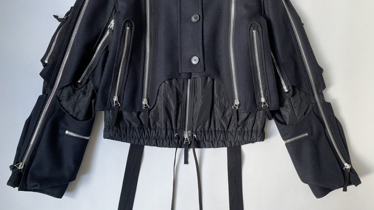 Dries Van Noten A/W 14 Back Zip Bondage Jacket Size S / US 4 / IT 40 - 6 Thumbnail