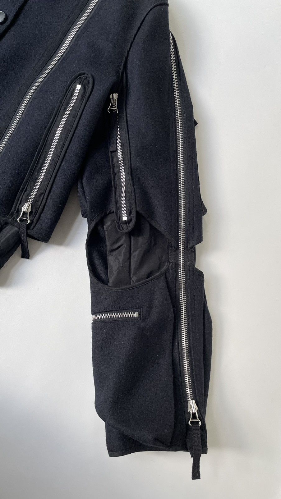 Dries Van Noten A/W 14 Back Zip Bondage Jacket Size S / US 4 / IT 40 - 7 Thumbnail