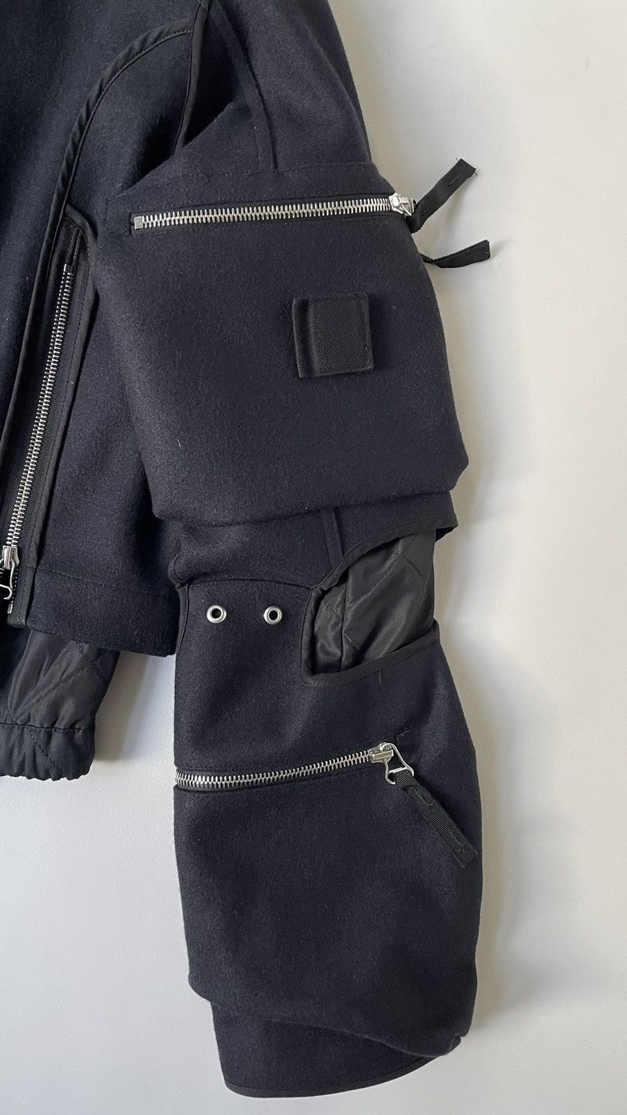 Dries Van Noten A/W 14 Back Zip Bondage Jacket Size S / US 4 / IT 40 - 19 Thumbnail