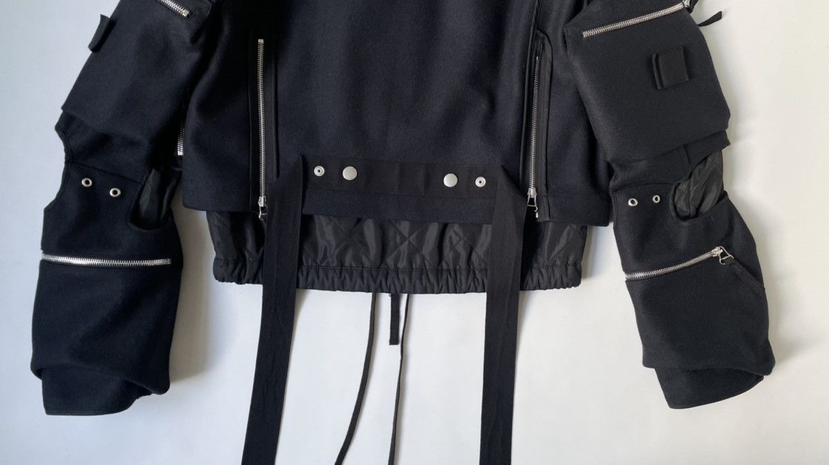 Dries Van Noten A/W 14 Back Zip Bondage Jacket Size S / US 4 / IT 40 - 18 Thumbnail