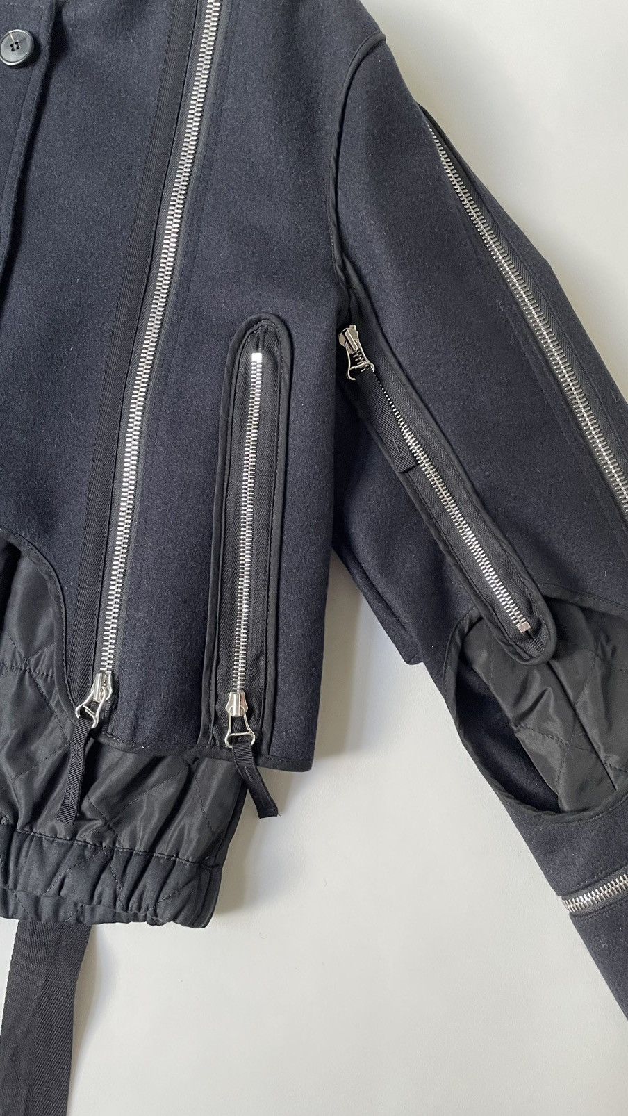 Dries Van Noten A/W 14 Back Zip Bondage Jacket Size S / US 4 / IT 40 - 8 Thumbnail