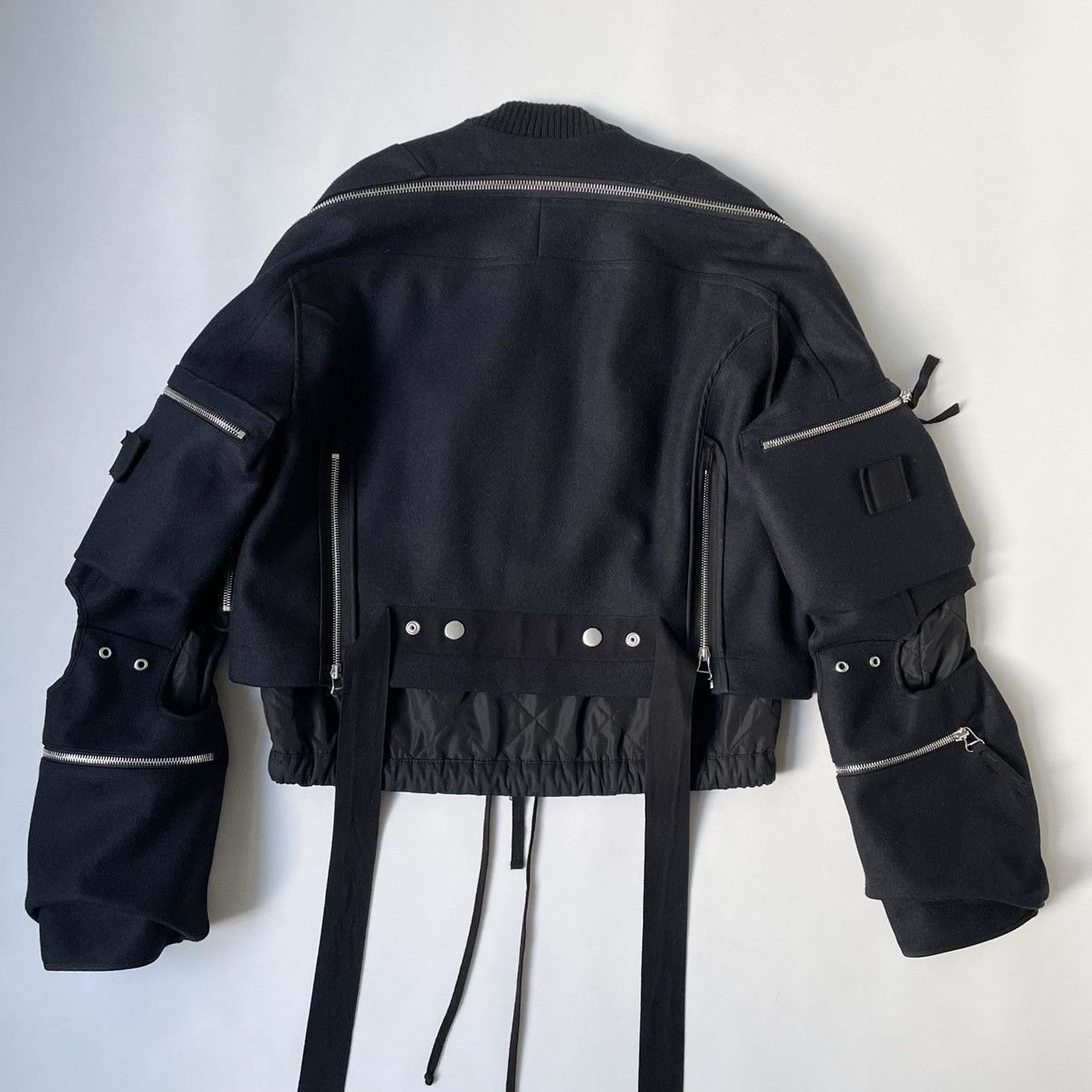 Dries Van Noten A/W 14 Back Zip Bondage Jacket Size S / US 4 / IT 40 - 14 Thumbnail