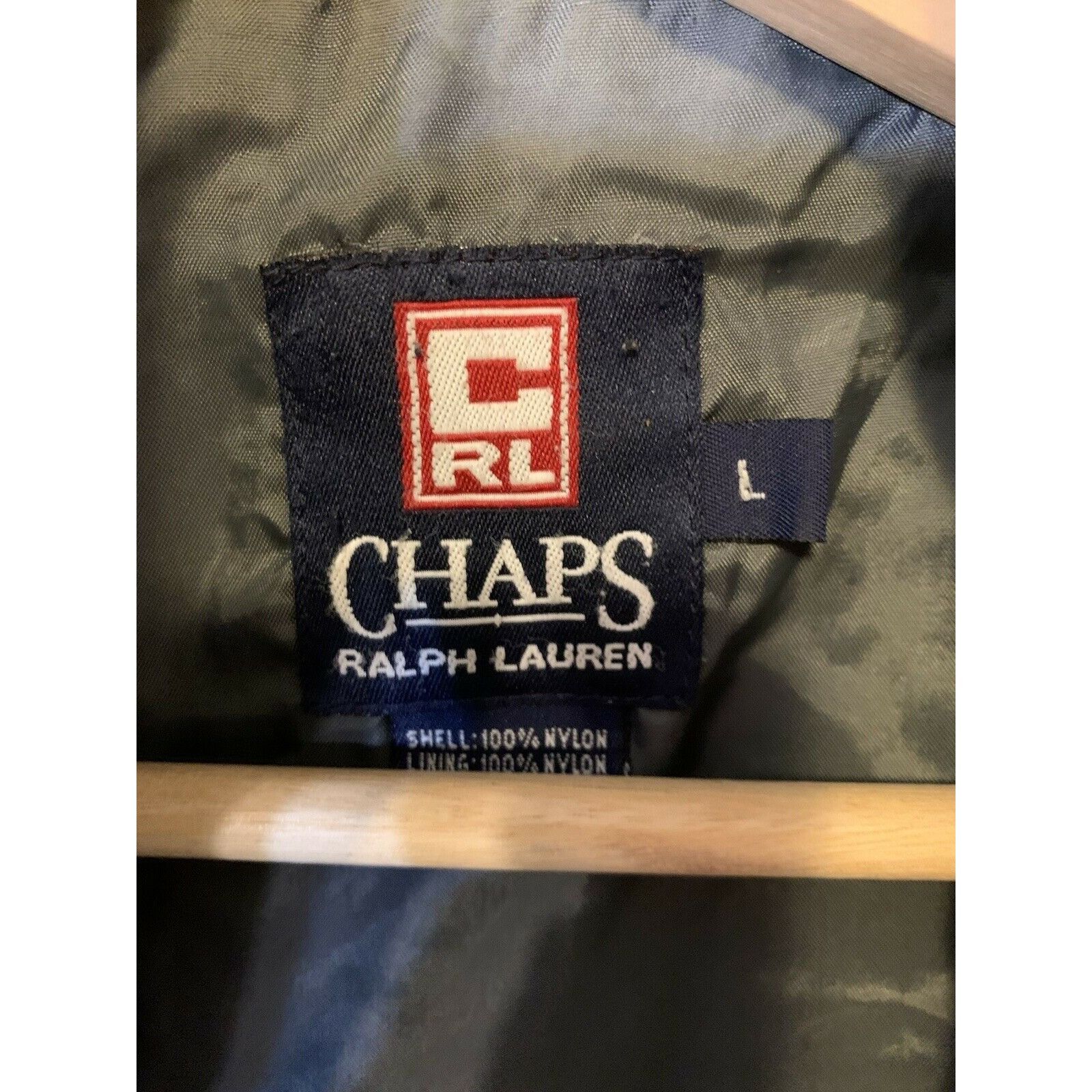Lauren Ralph Lauren Vintage Chaps Ralph Lauren Men’s Sz L Windbreaker Jacket Gre Size US L / EU 52-54 / 3 - 2 Thumbnail