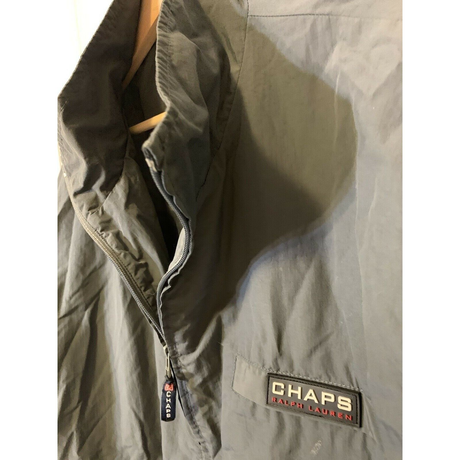 Lauren Ralph Lauren Vintage Chaps Ralph Lauren Men’s Sz L Windbreaker Jacket Gre Size US L / EU 52-54 / 3 - 1 Thumbnail