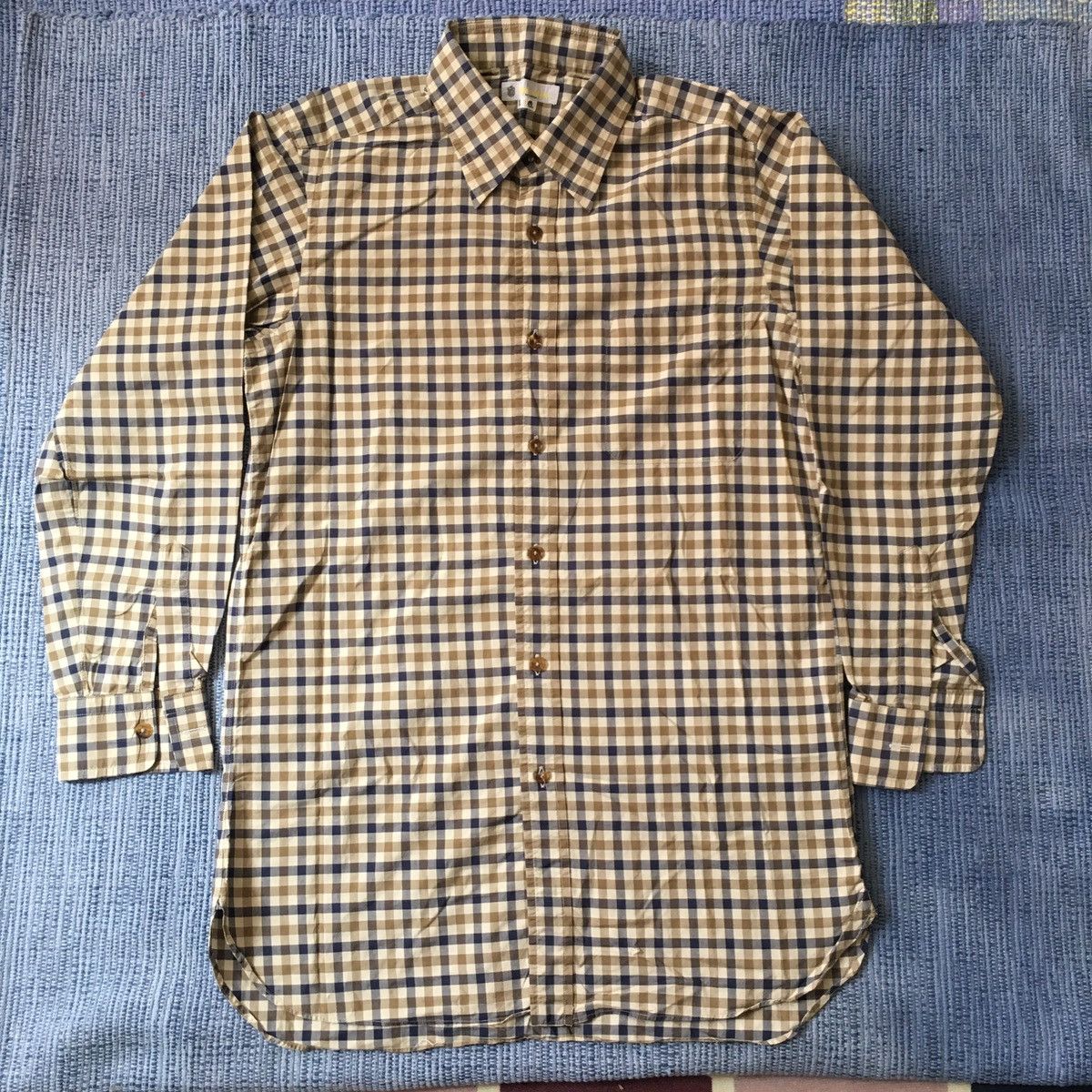 Aquascutum vintage casual shirt Size US M / EU 48-50 / 2 - 3 Thumbnail