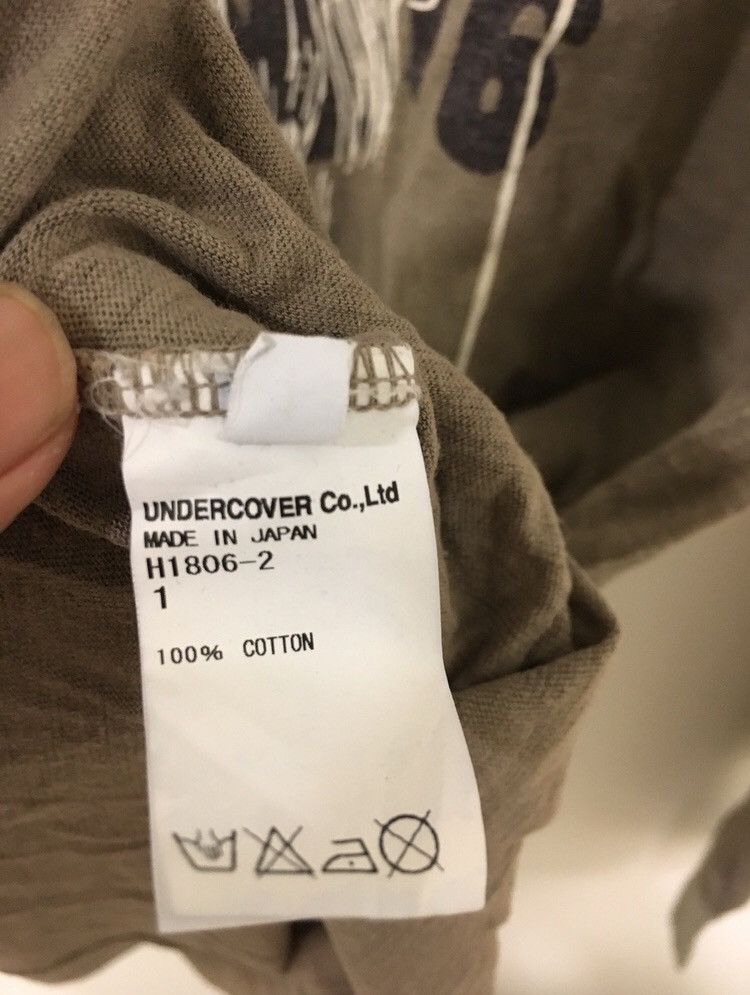 Japanese Brand undercover tee Size S / US 4 / IT 40 - 4 Thumbnail