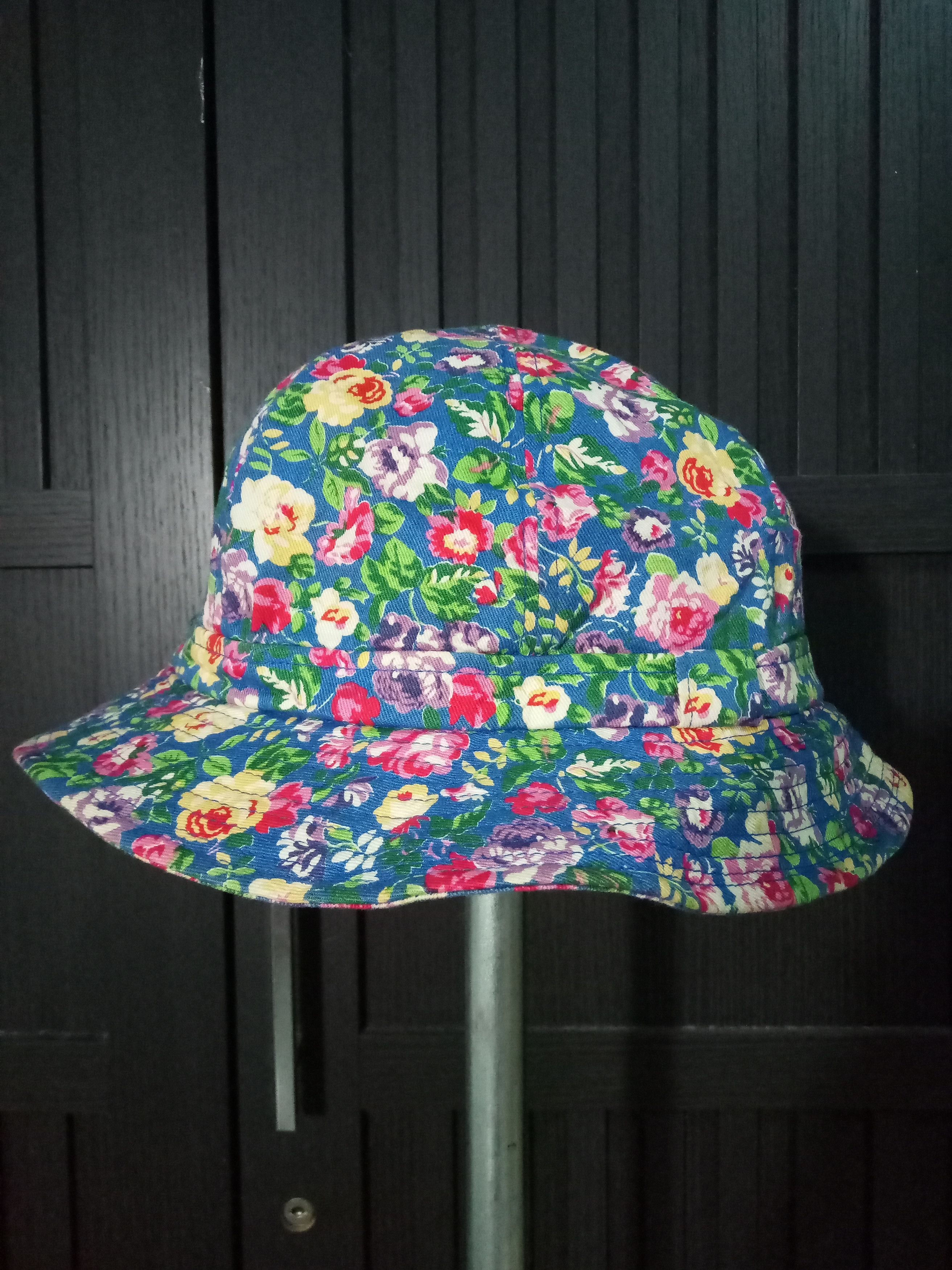 image of Kenzo Vintage Floral Bucket Fisherman Hats 90S, Men's