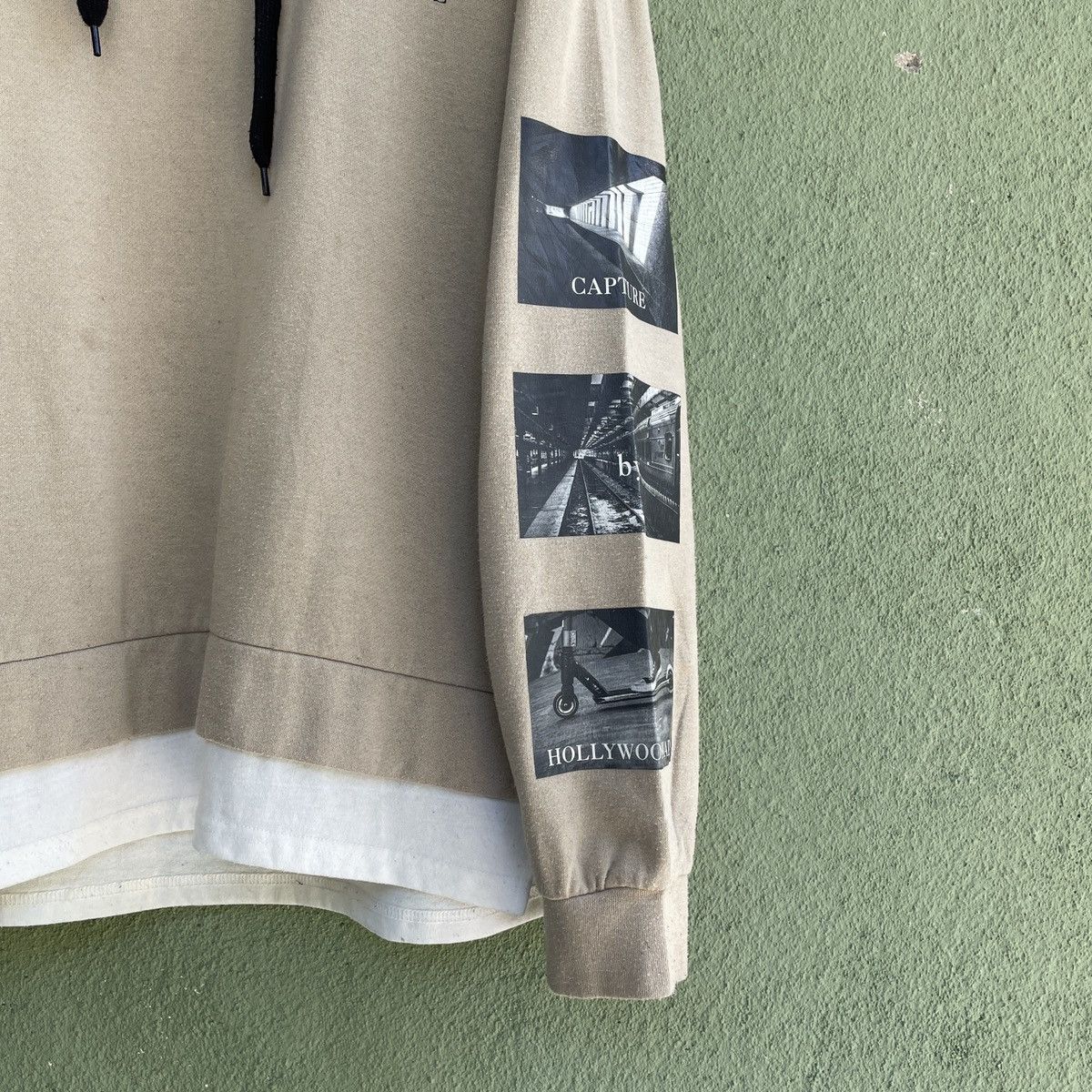 Japanese Brand Vintage Capture By Holywood Made Hooded Sweatshirts Sweater Size US L / EU 52-54 / 3 - 6 Thumbnail