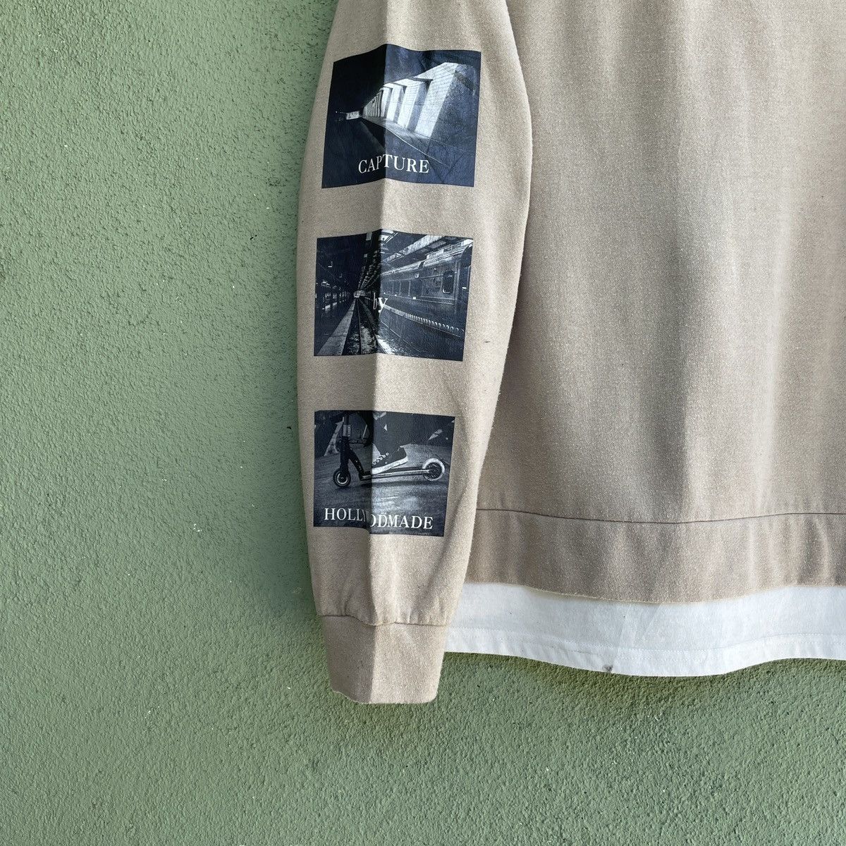 Japanese Brand Vintage Capture By Holywood Made Hooded Sweatshirts Sweater Size US L / EU 52-54 / 3 - 9 Thumbnail