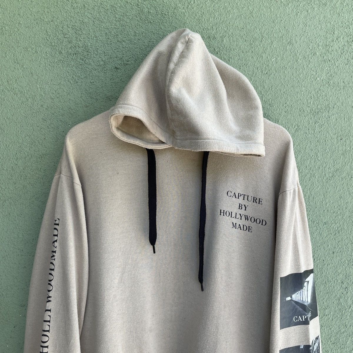 Japanese Brand Vintage Capture By Holywood Made Hooded Sweatshirts Sweater Size US L / EU 52-54 / 3 - 4 Thumbnail