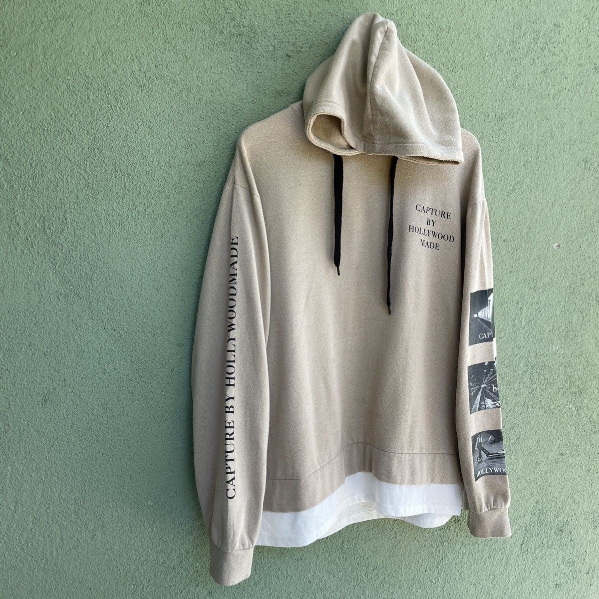 Japanese Brand Vintage Capture By Holywood Made Hooded Sweatshirts Sweater Size US L / EU 52-54 / 3 - 3 Thumbnail