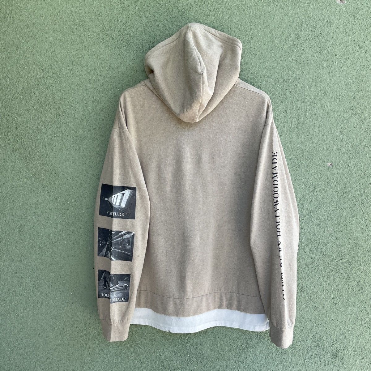 Japanese Brand Vintage Capture By Holywood Made Hooded Sweatshirts Sweater Size US L / EU 52-54 / 3 - 12 Thumbnail