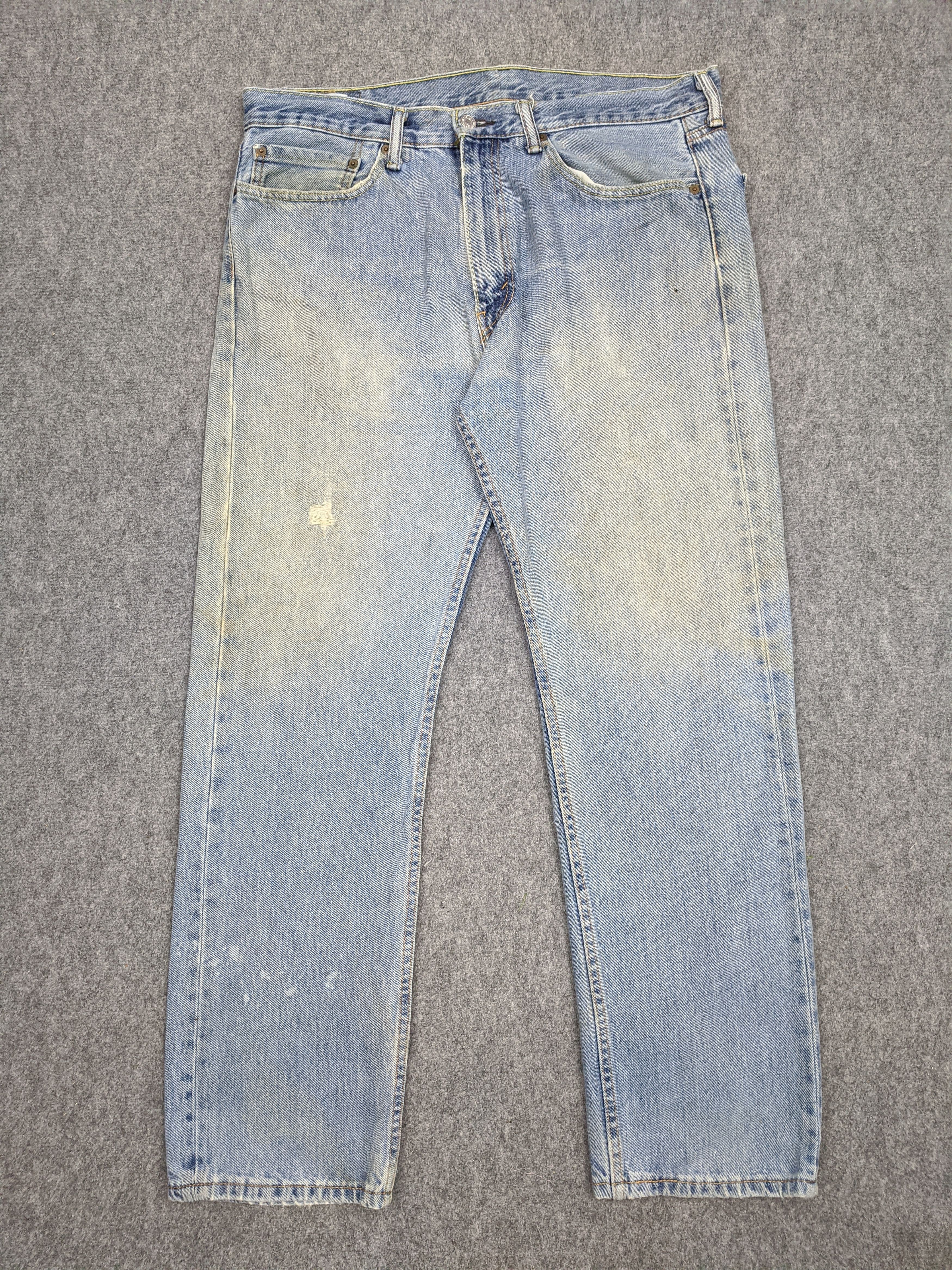 Levi's Vintage Levis 505 Lightwash Jeans DP0605 Size US 38 / EU 54 - 1 Thumbnail