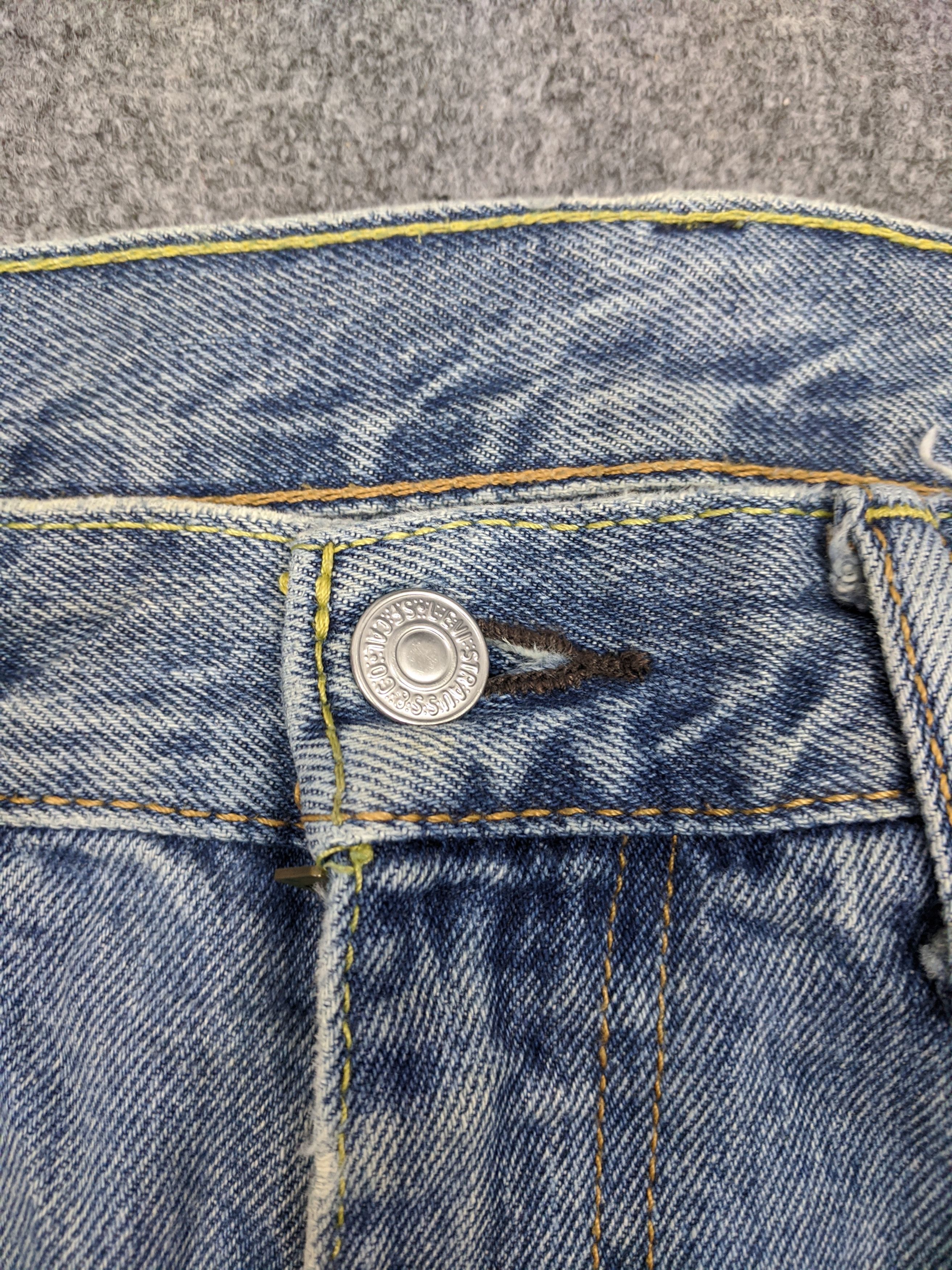 Levi's Vintage Levis 505 Lightwash Jeans DP0605 Size US 38 / EU 54 - 6 Thumbnail