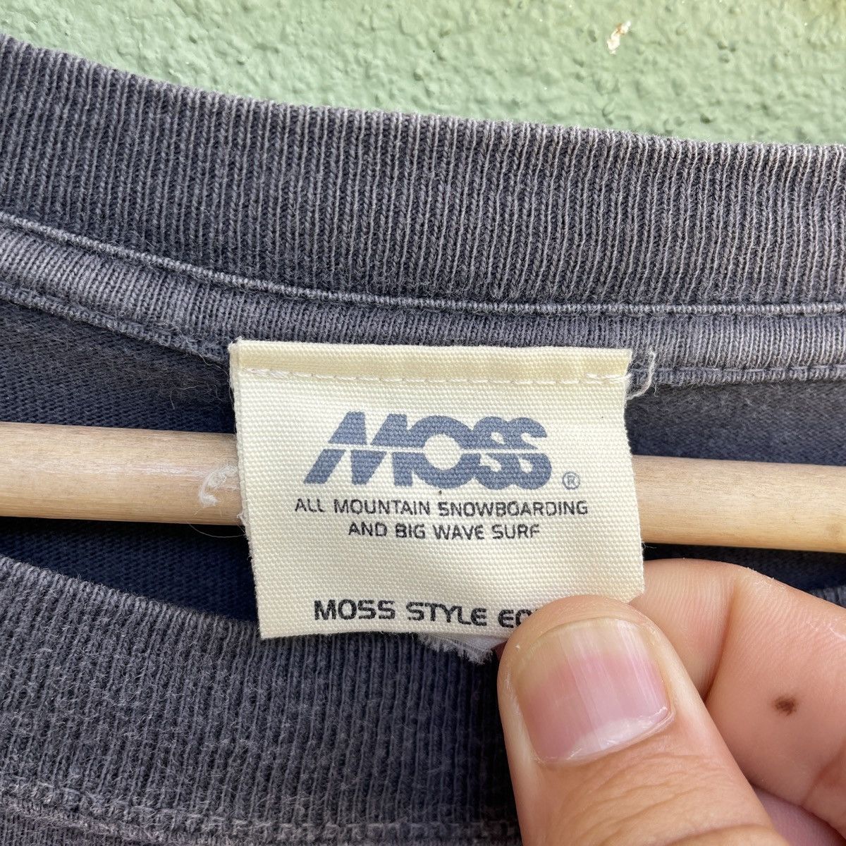 Kamakura Vintage Moss Surf Kamakura 19&69 Big Logo Long Sleeve Shirt Size US M / EU 48-50 / 2 - 6 Thumbnail