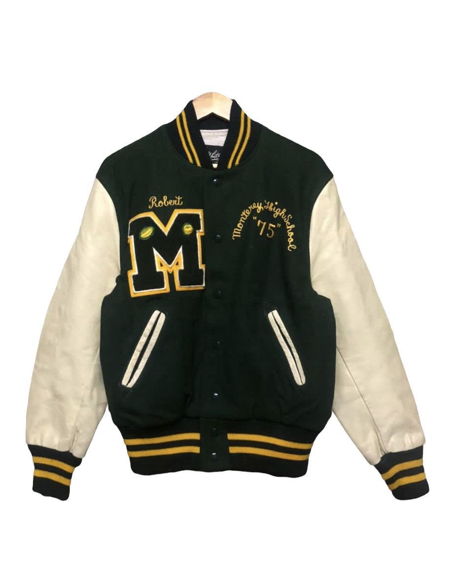 Golden Bear Vtg🔥Whiting Los Angeles Wool Varsity Jacket Size US S / EU 44-46 / 1 - 1 Thumbnail
