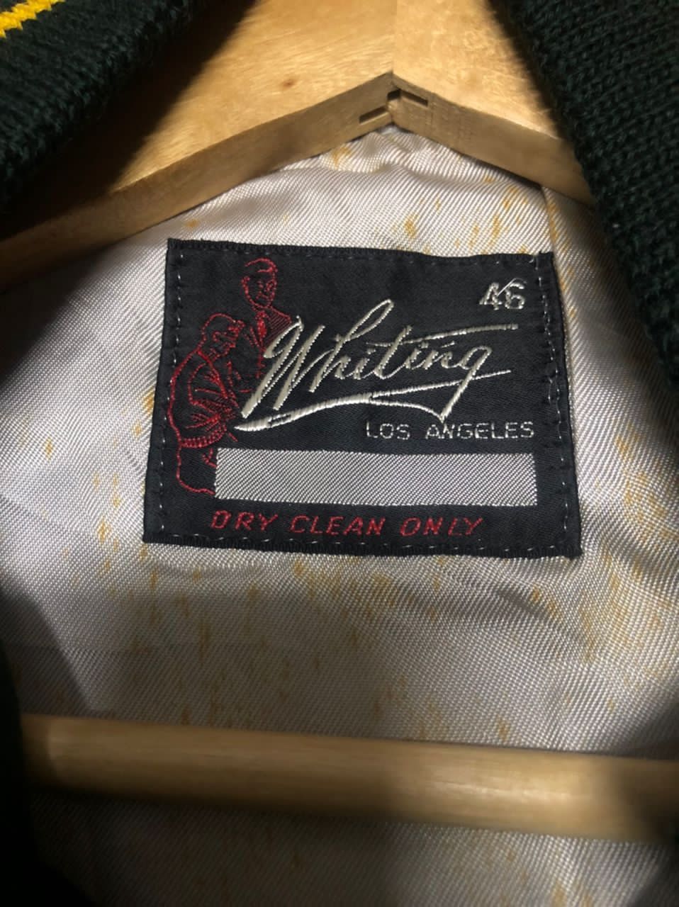 Golden Bear Vtg🔥Whiting Los Angeles Wool Varsity Jacket Size US S / EU 44-46 / 1 - 8 Thumbnail