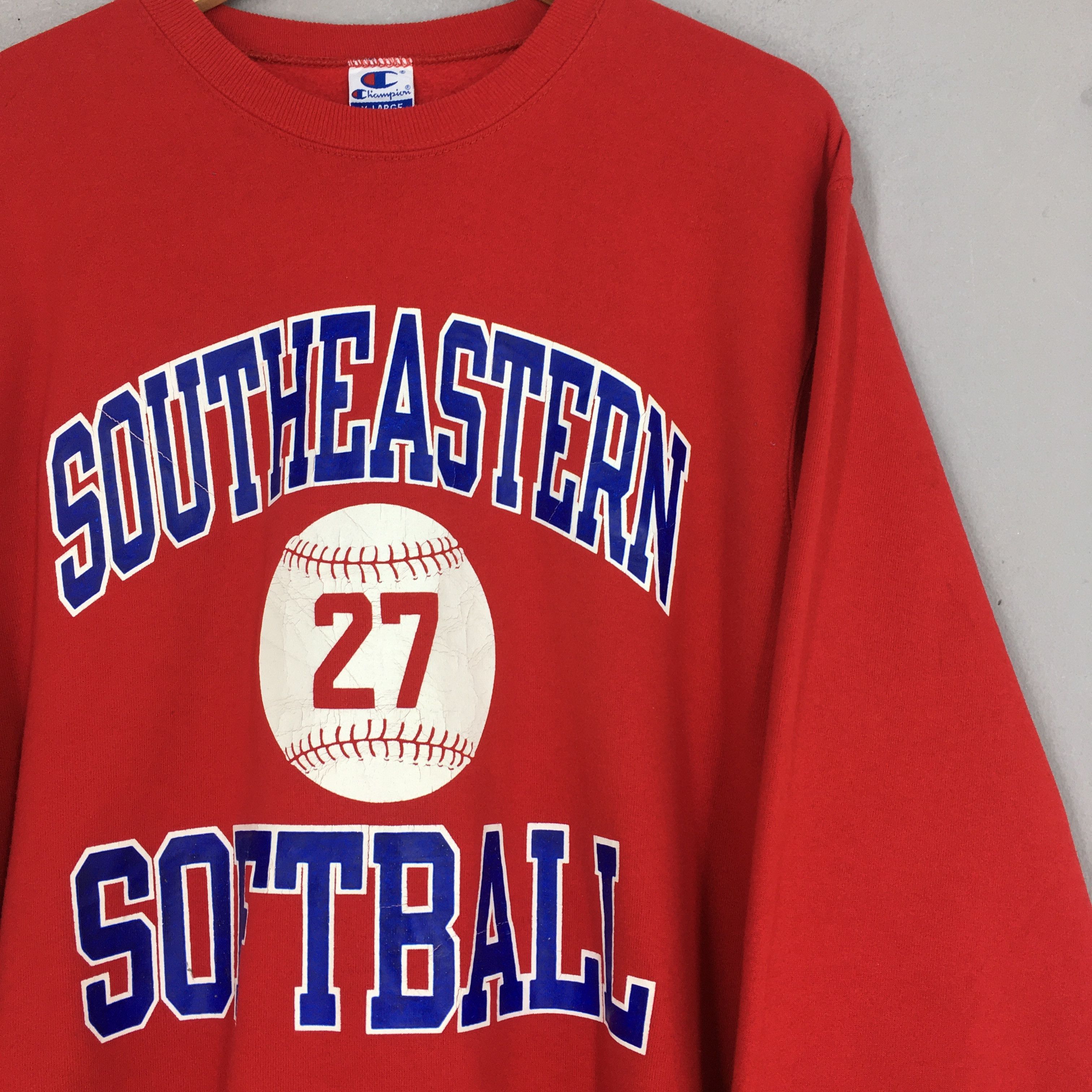 Champion Vintage Champion Southeastern Softball Sweatshirt XLarge Size US XL / EU 56 / 4 - 2 Thumbnail