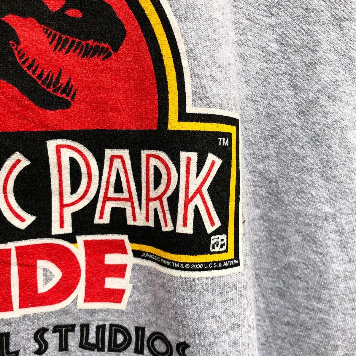 Universal Studios FREE SHIPPING Vintage 00s Jurassic Park The Ride Size US L / EU 52-54 / 3 - 3 Thumbnail