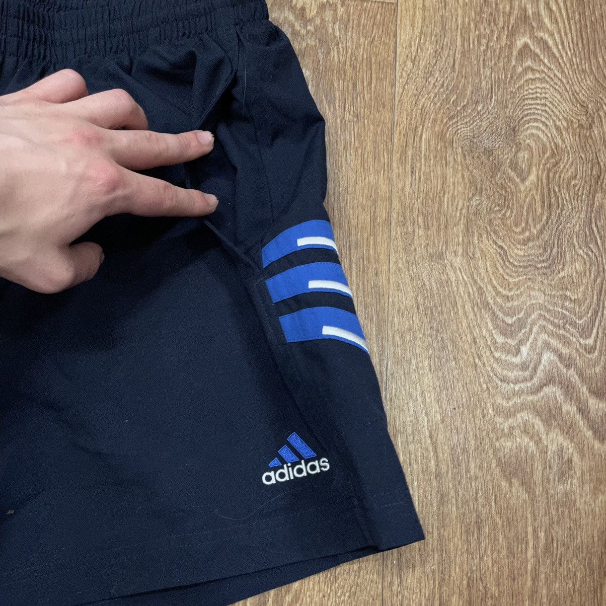 Vintage Vintage Y2K Adidas Striped Shorts Streetwear Skate Washed XL Size US 36 / EU 52 - 4 Thumbnail