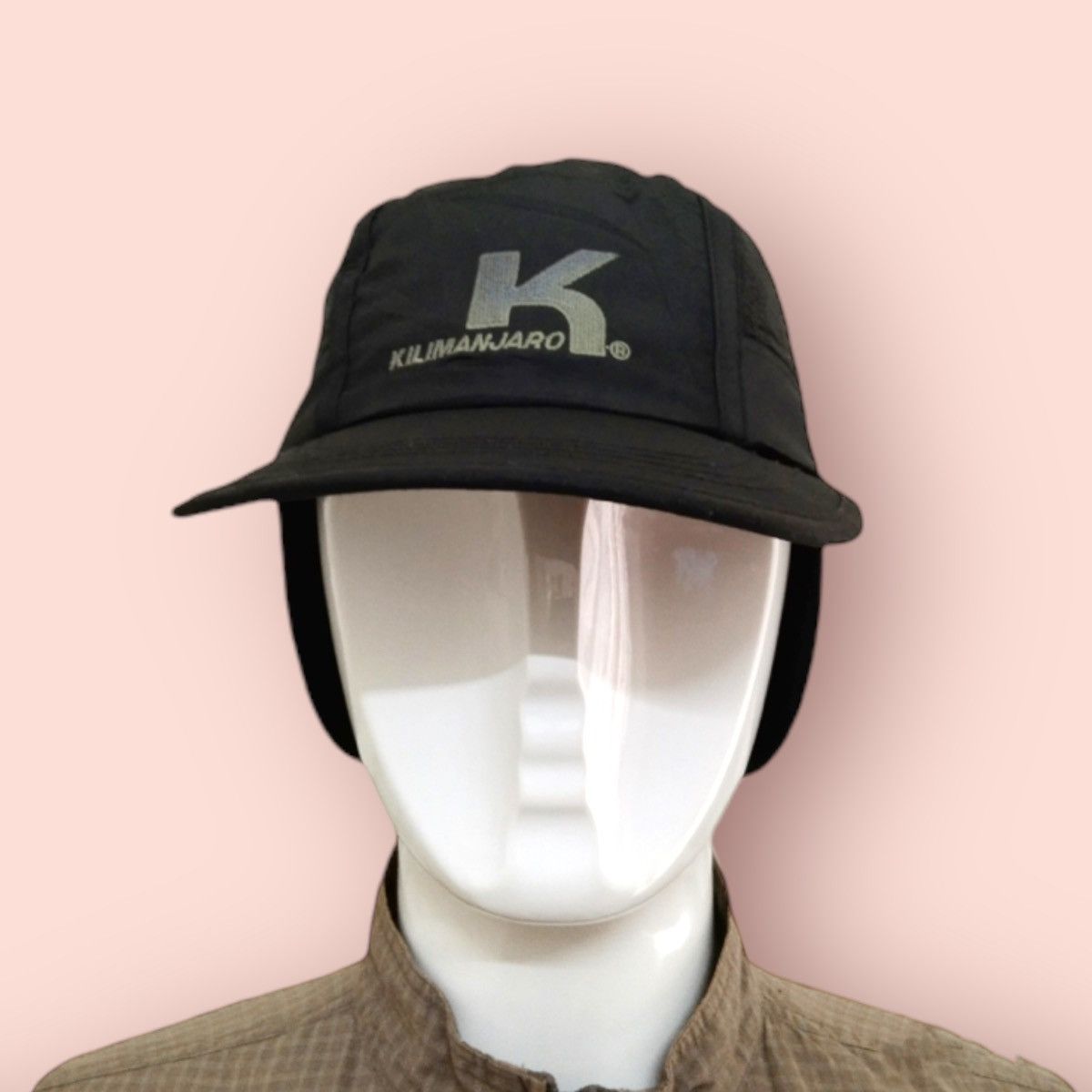 image of Mountain Research x Outdoor Cap Kilimanjaro Coolever Earflap Outdoor Cap in Black, Men's